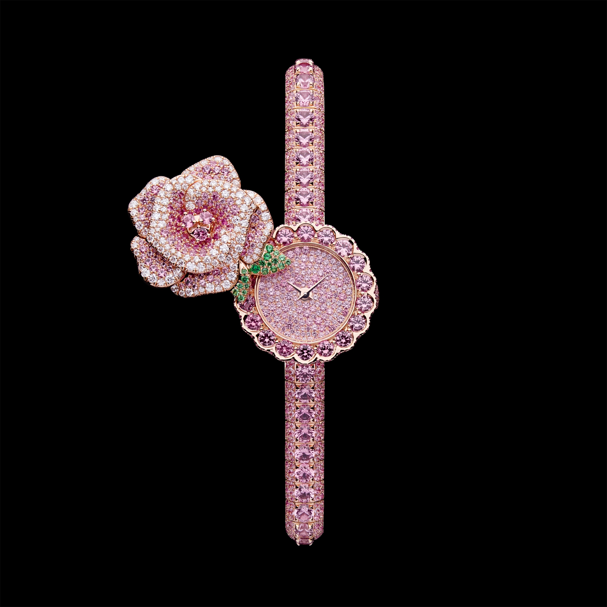 La D de Dior Précieuse à Secret Rose Ø 21 MM, Quartz Movement E01