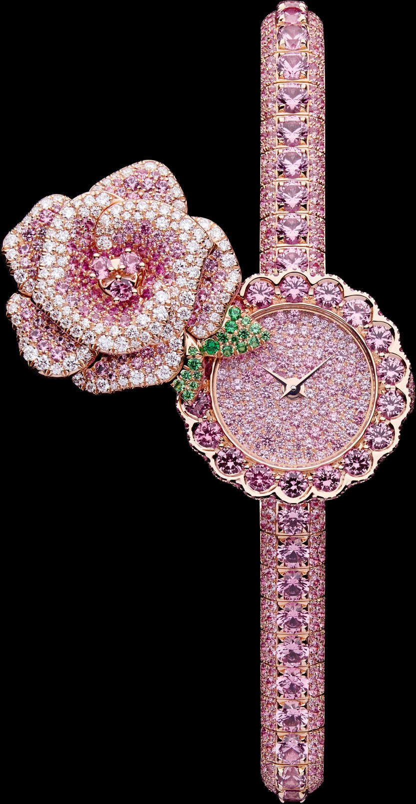 La D de Dior Précieuse à Secret Rose Front view