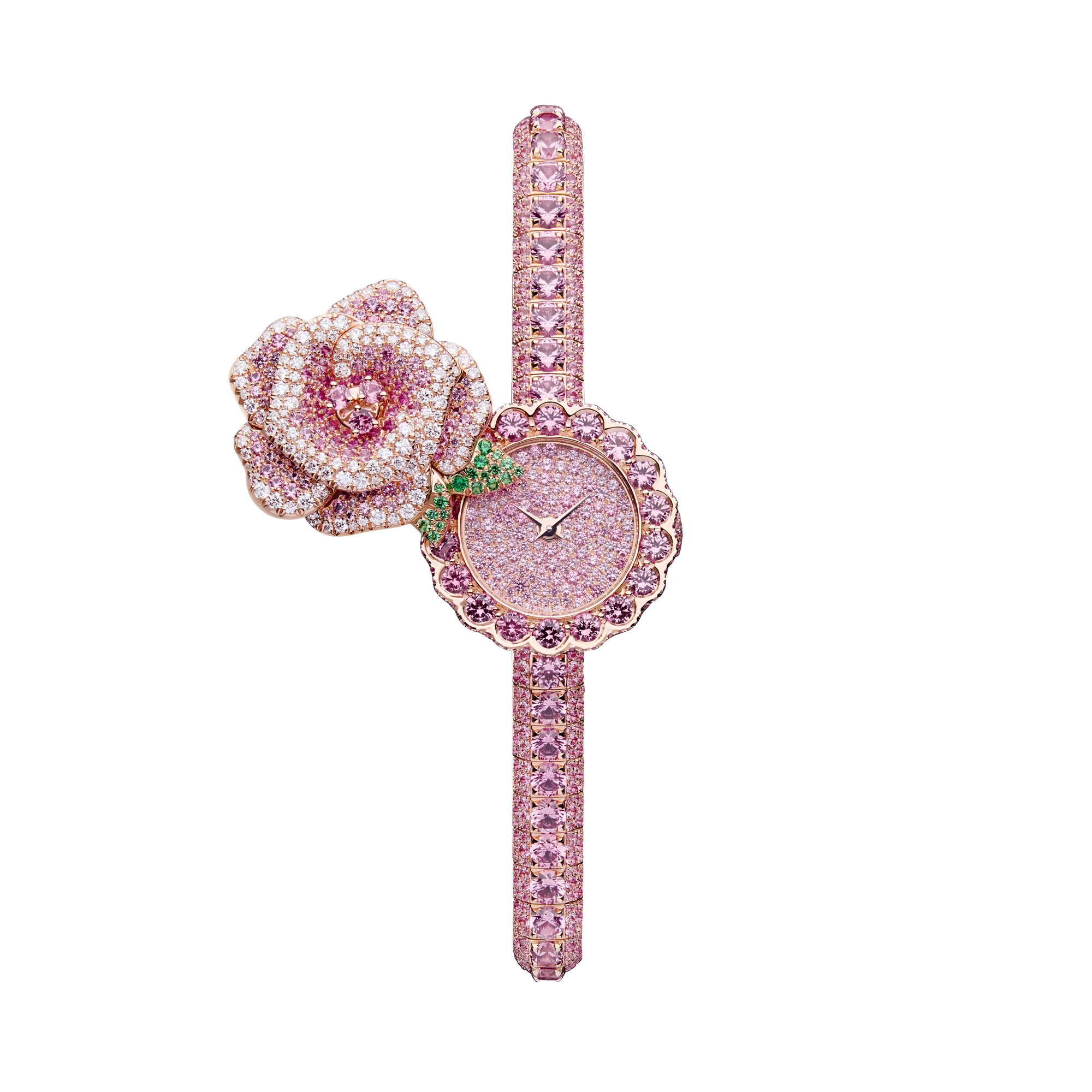 La D de Dior Précieuse à Secret Rose Ø 21 MM, Quartz Movement E10