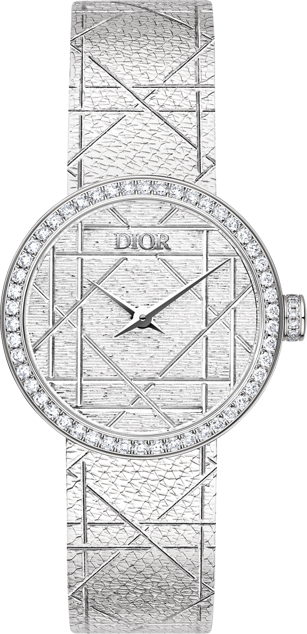 La D My Dior O 25 mm Steel and Diamonds DIOR