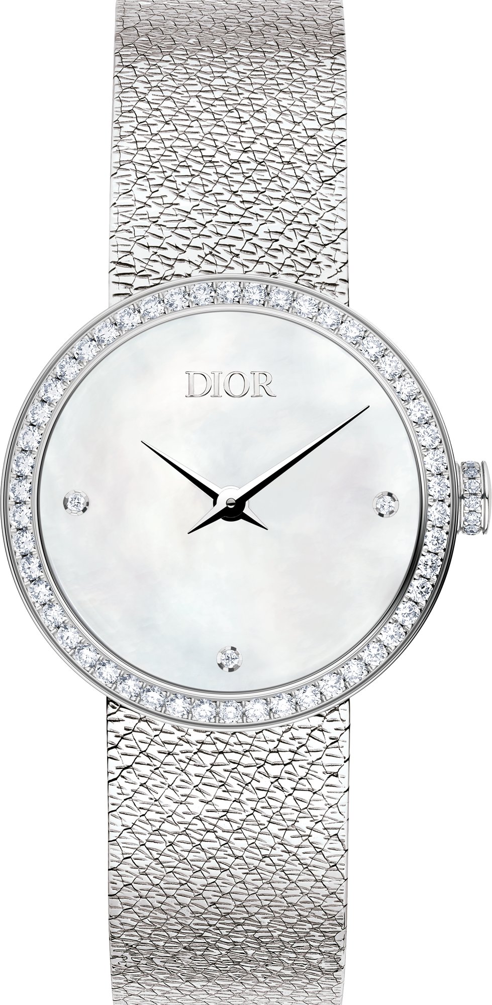 La D de Dior Satine Top shot view