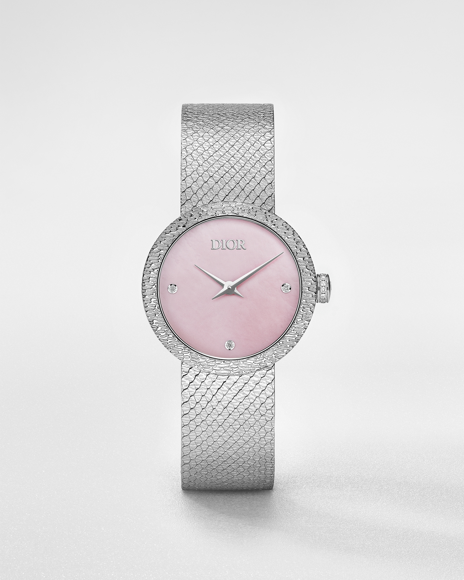 DIOR | La D de Dior Satine 直径25mmケース スチール