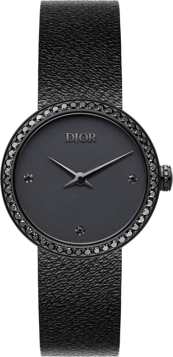 La D de Dior Black Ultramatte Front view
