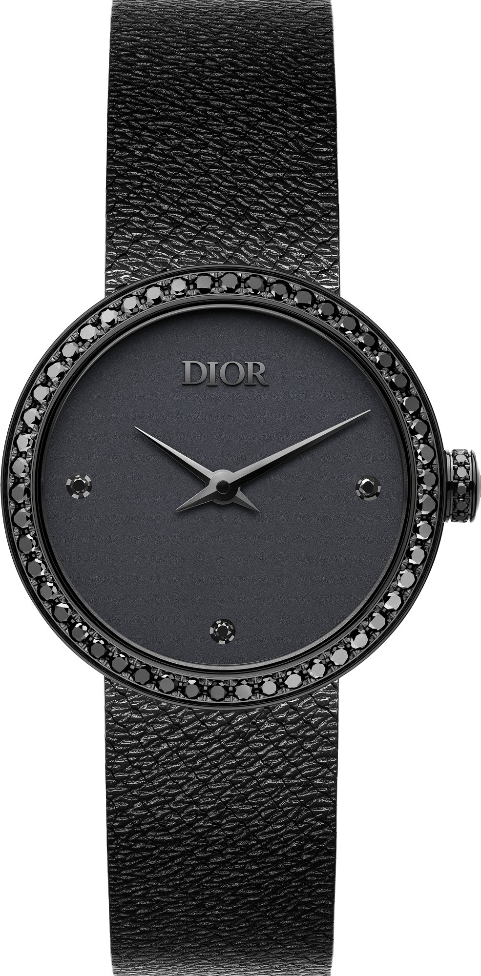La D de Dior Black Ultramatte Top shot view