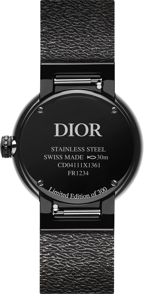 La D de Dior Black Ultramatte Unfolded view