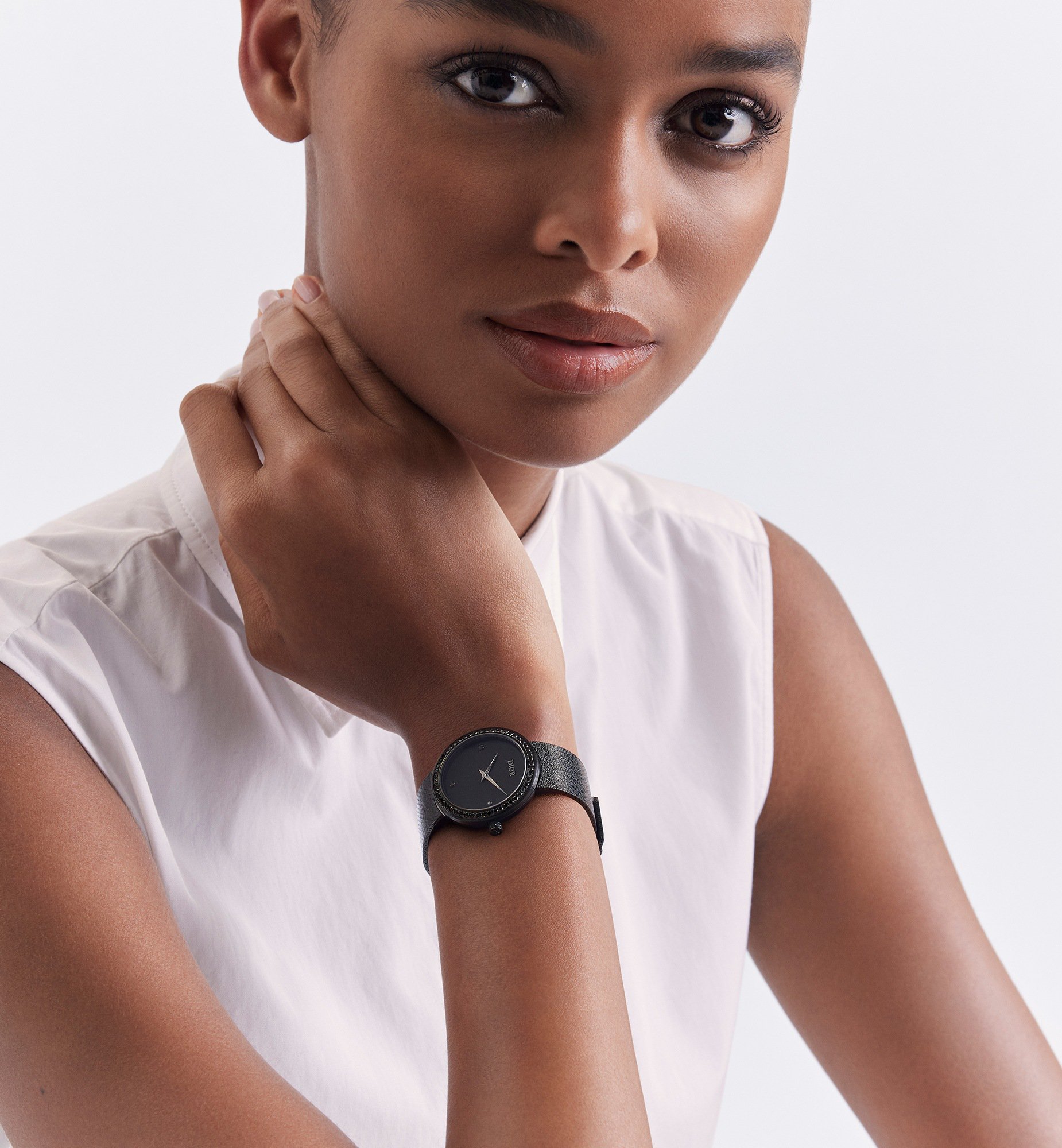 Dior watches ladies black shop