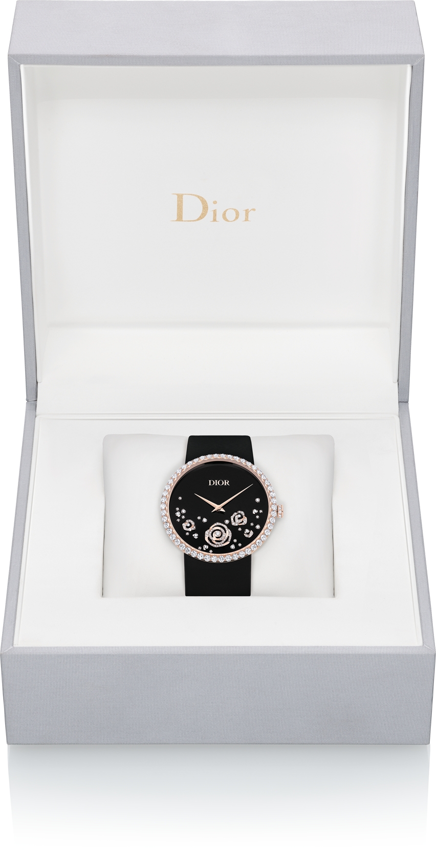 DIOR | La D de Dior Rose Couture 直径38mmケース ピンクゴールド・オニキス・ダイヤモンド