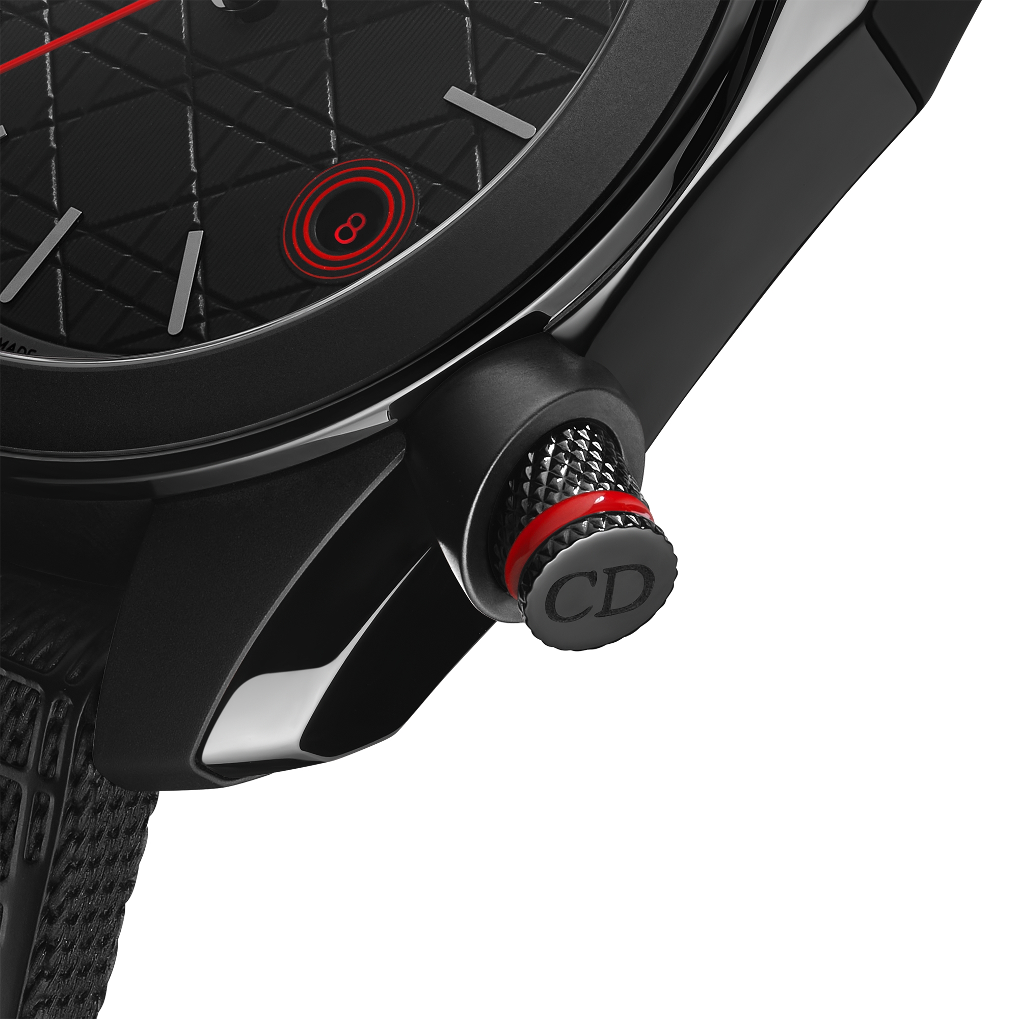 Chiffre Rouge Black Ultramatte Ø 38 MM, Automatic, Black Ultramatte Steel E13