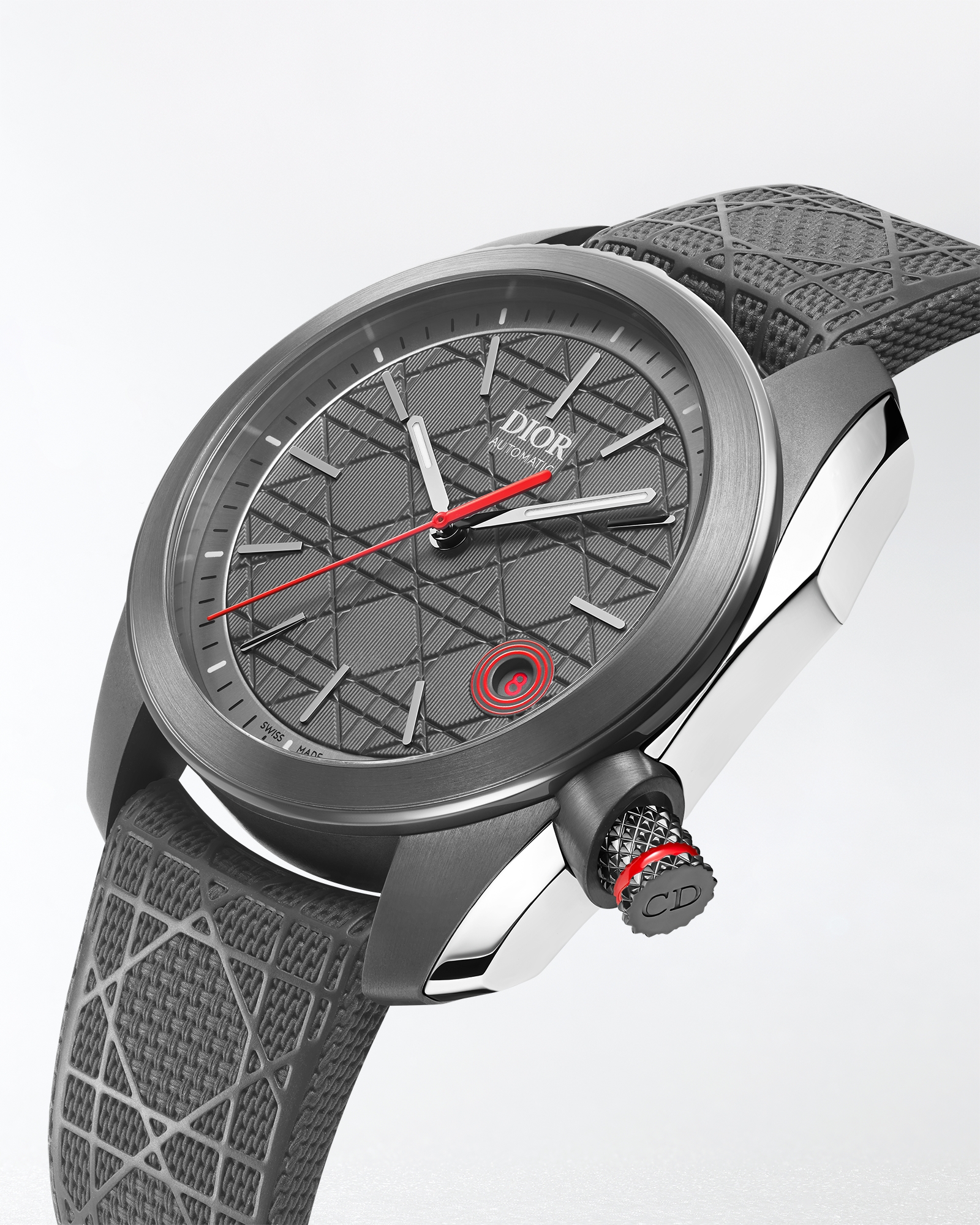 Chiffre Rouge Gray Ultramatte 直径38mmケース 自動巻き スチール E02