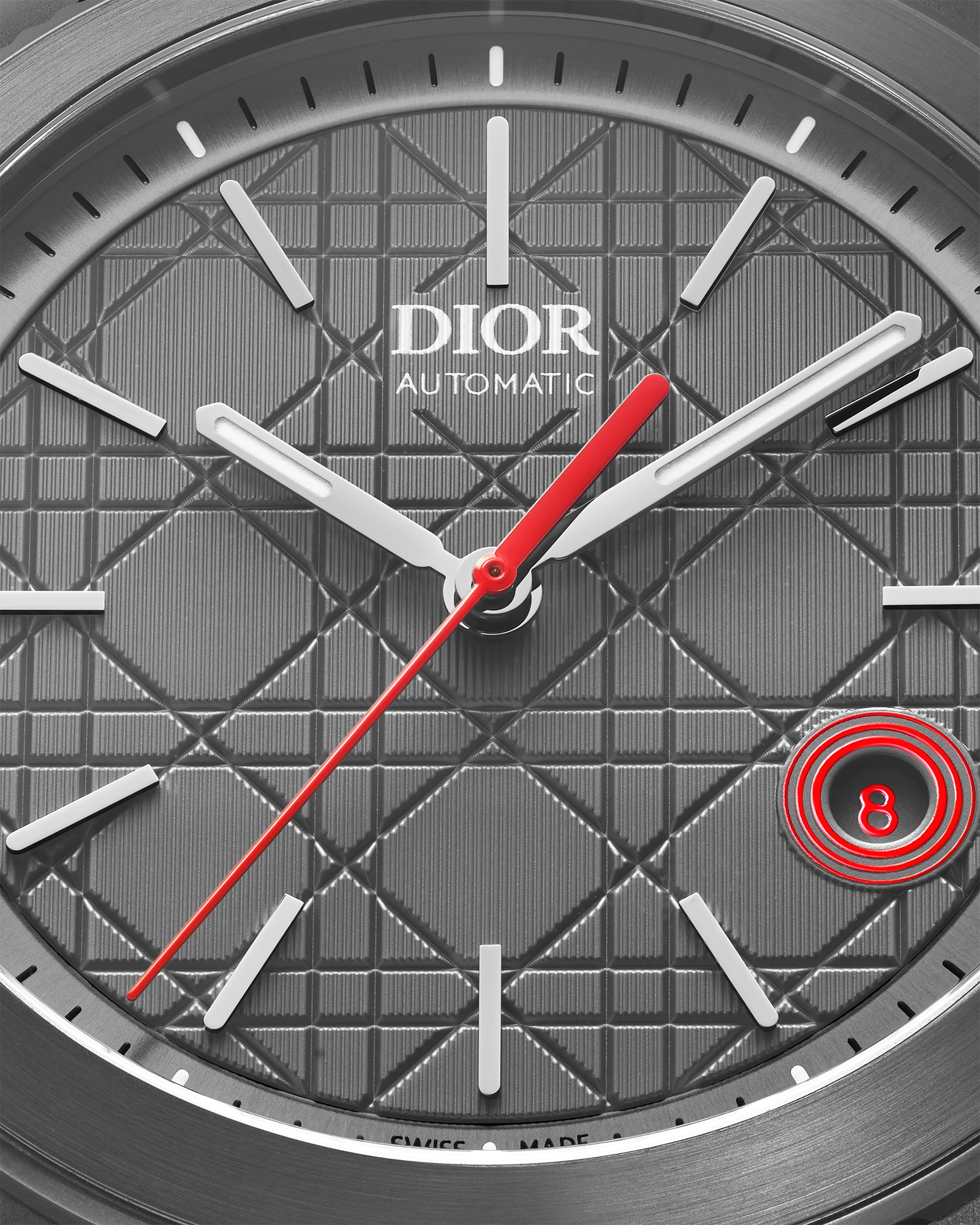 Chiffre Rouge Gray Ultramatte 直径38mmケース 自動巻き スチール E03