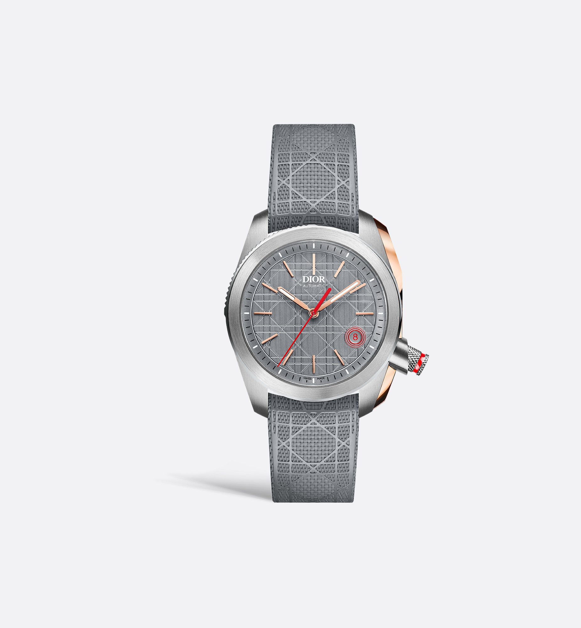 Chiffre Rouge Ø 38 MM, Automatic, Steel, Pink Gold Bumper | DIOR Chiffre Rouge Ø 38 MM, Automatic, Steel, Pink Gold Bumper | DIOR