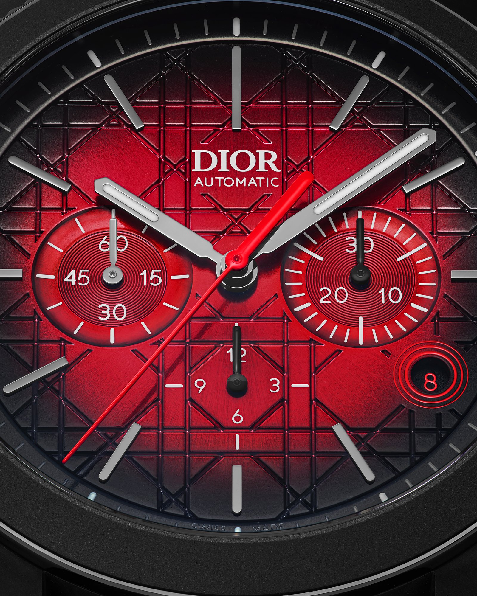 Chiffre Rouge Chronograph Three quarter closed view