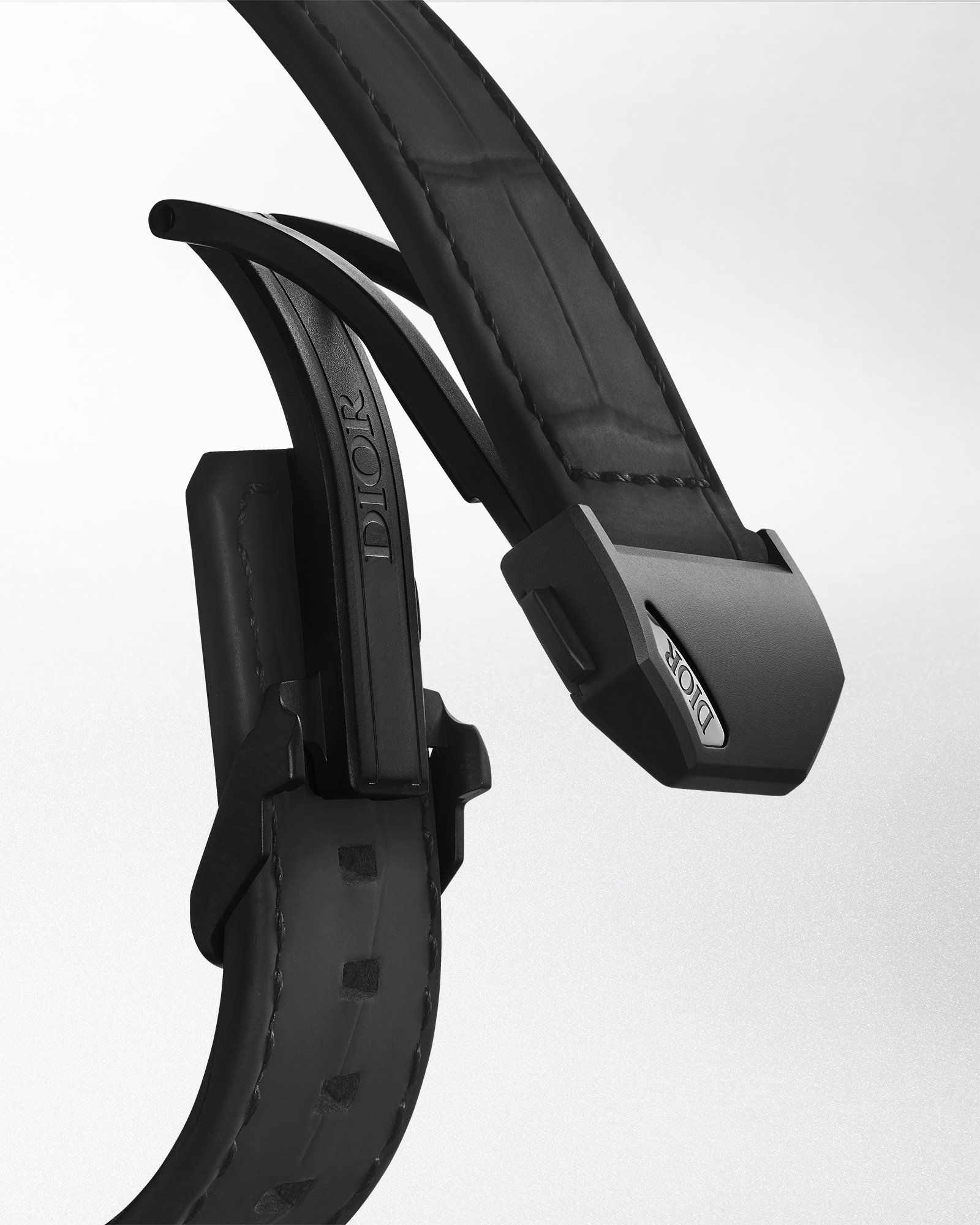 Chiffre Rouge Special Edition Chronograph Ø 41 MM, Automatic, Ultramatte Black Steel, Pink Gold E10