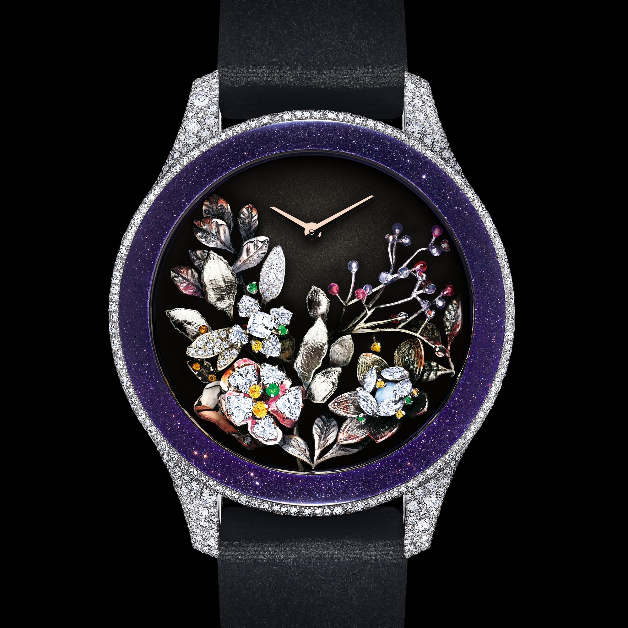 Dior Grand Soir Jardins de Nuit N°9 Ø 36 mm, movimiento de cuarzo E05