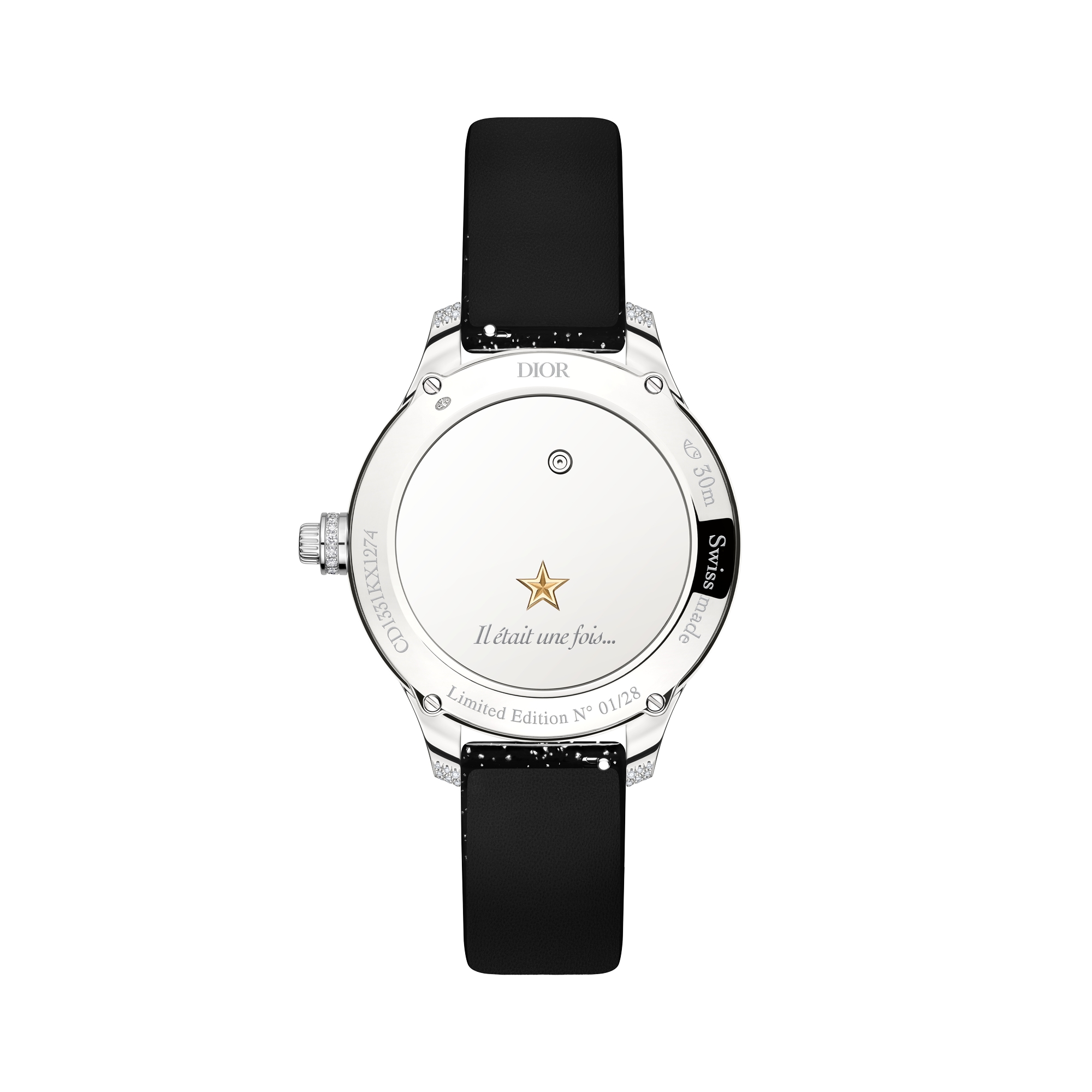 Dior Grand Soir Automate Étoile de Monsieur Dior Ø 38 mm, Gelbgold, Weißgold, Diamanten und Perlmutt E13