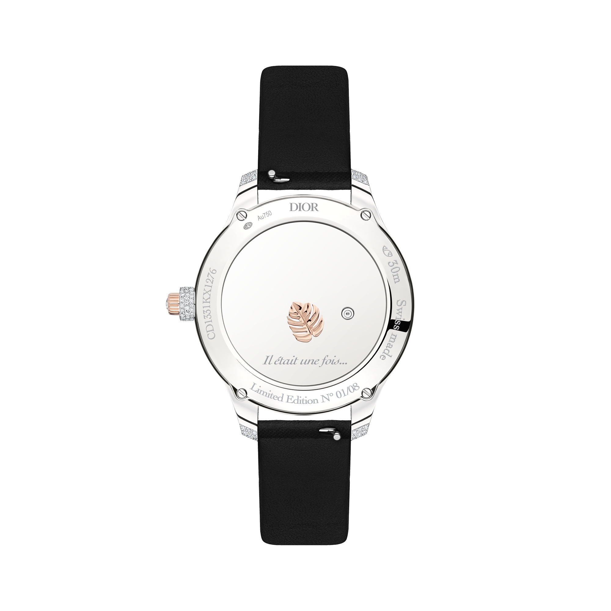 Dior Grand Soir Automate Jardin Rêvé N°2 Ø 38 mm, White Gold, Pink Gold, Yellow Gold, Diamonds, Yellow Sapphires, Mother of Pearl, Feathers and Scarab E07