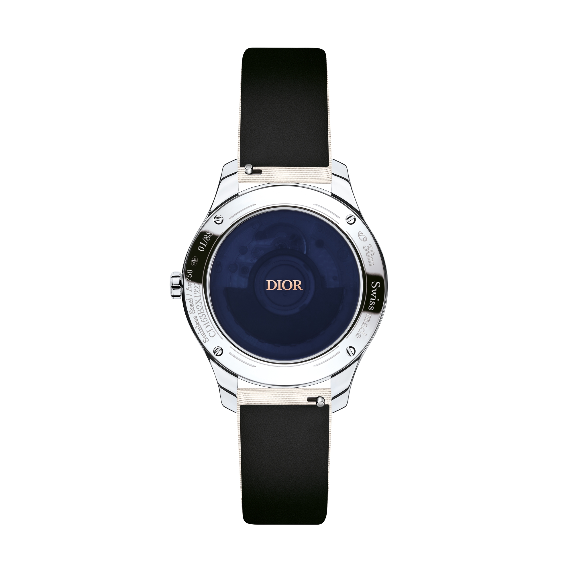 DIOR | Dior Grand Soir Year of the Rabbit 直径36mmケース 自動巻きムーブメント スチール・ピンク ...