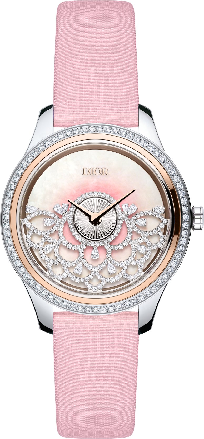 Dior pink watch top