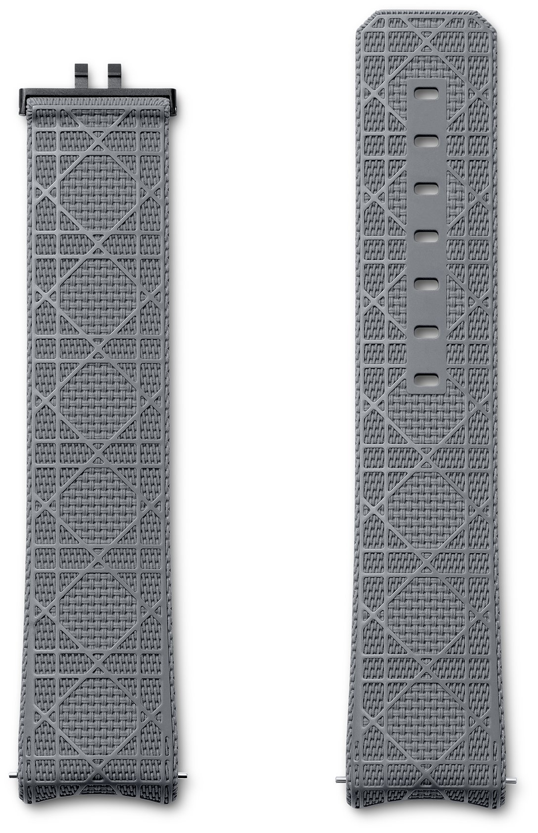Bracelet De Montre Déployante Rouge 24 Mm - Cuir Grainé Dos Corne - Compatible Panerai - Neuf Sans étiquette