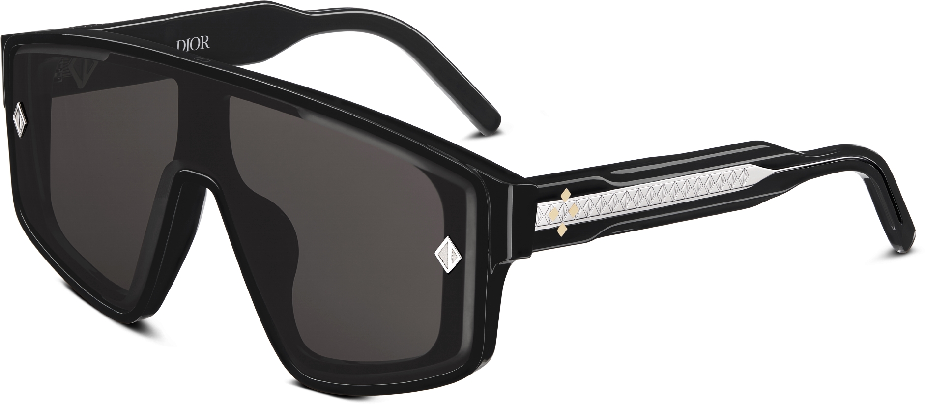 DiorBlackSuit S13I Gafas de sol cuadradas negras DIOR