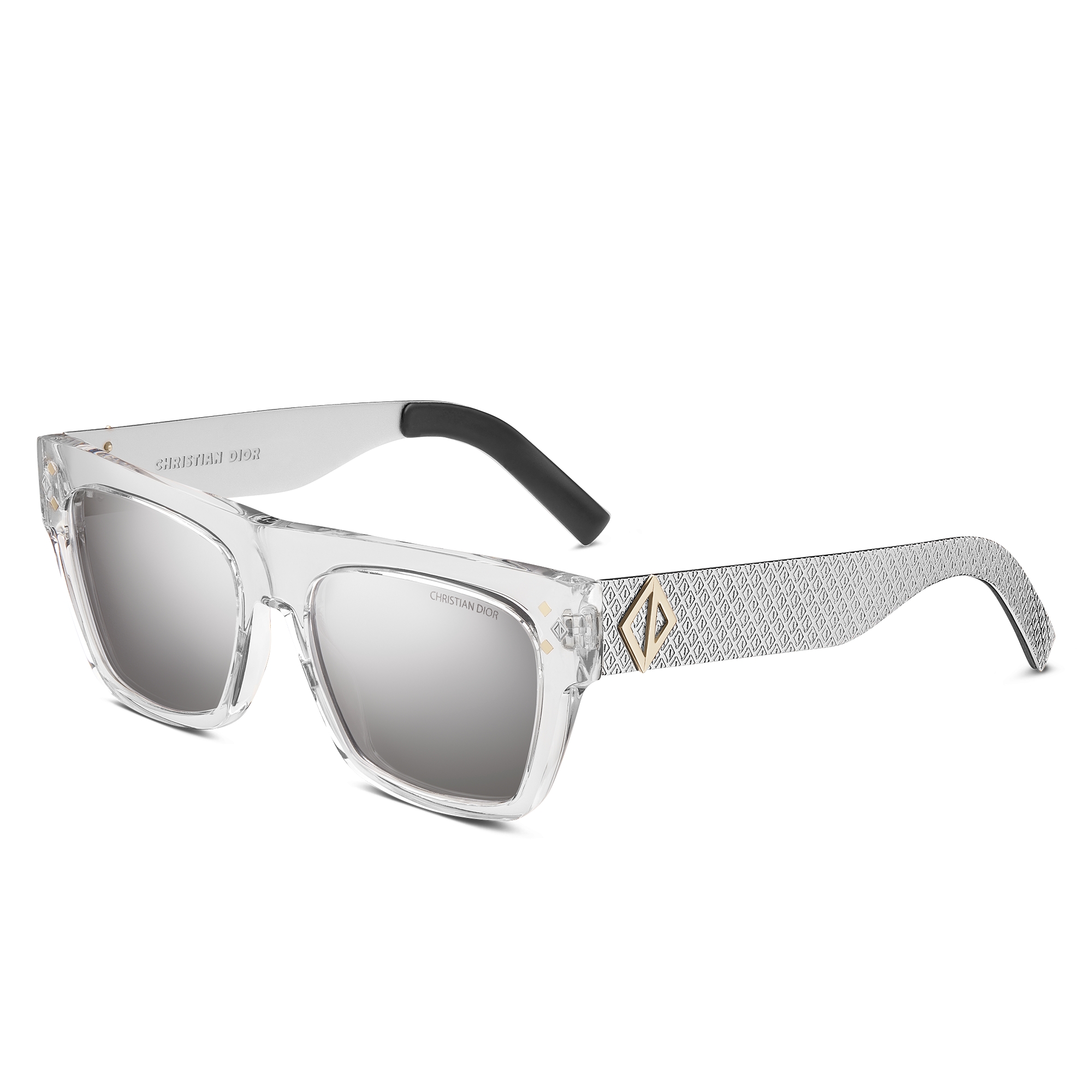 CD Diamond S8I Crystal-Tone and Silver-Finish Rectangular