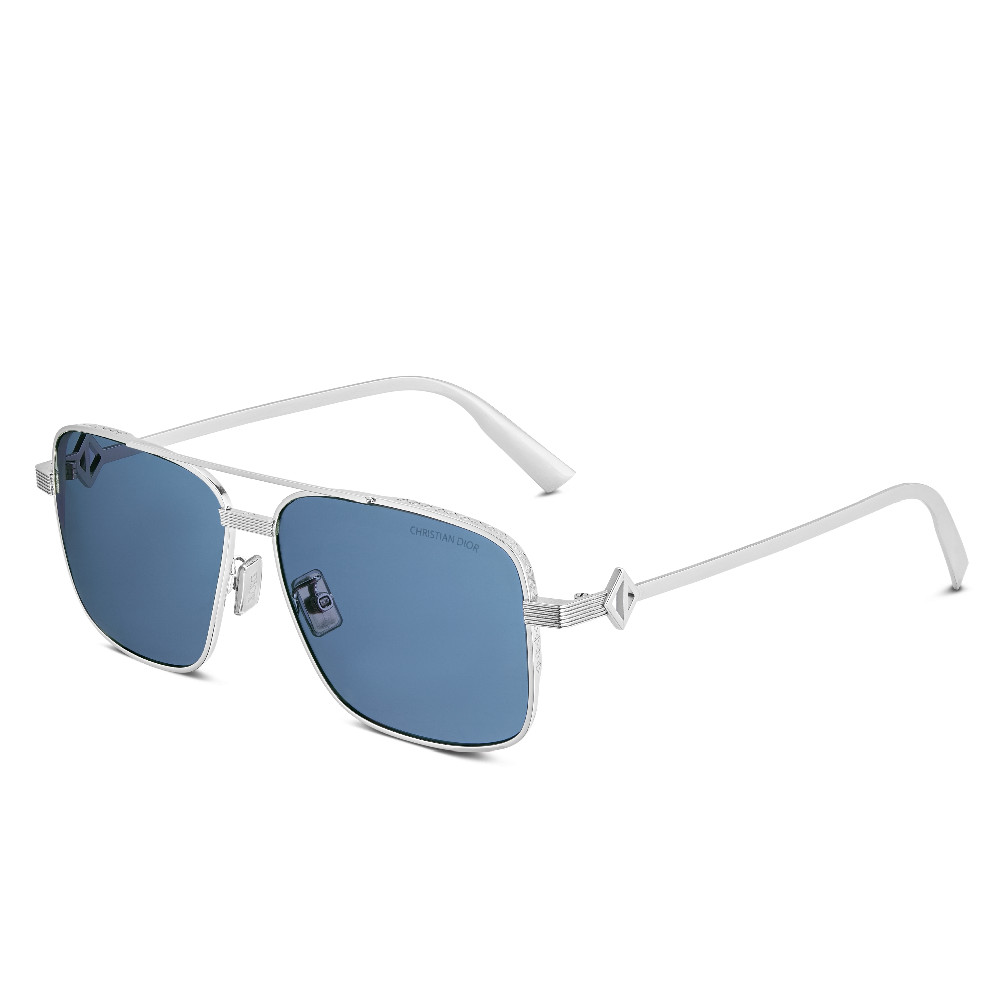 CD Diamond S9U Gold-Tone Mirrored Navigator Sunglasses | DIOR