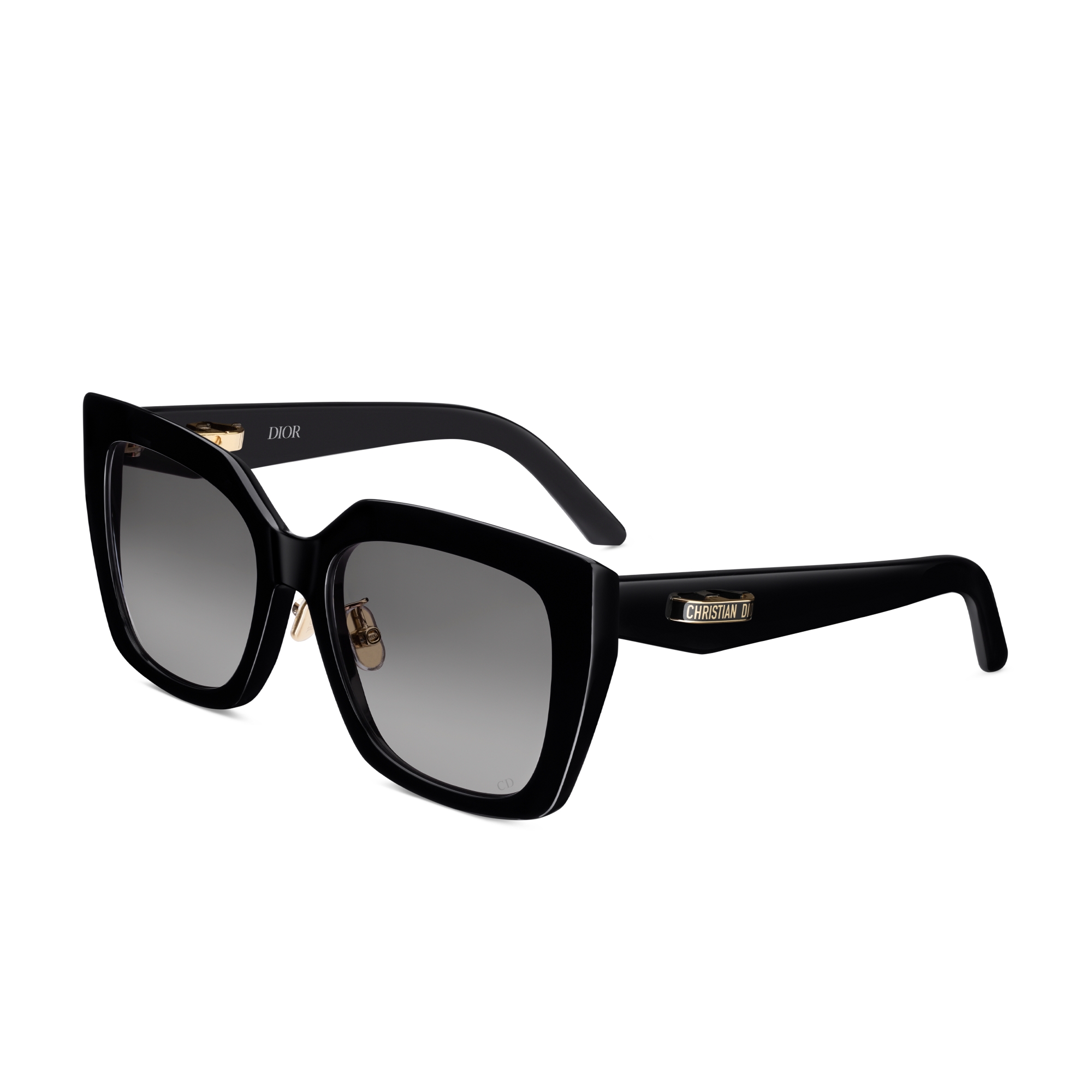 CDior S5F Black Square Sunglasses | DIOR