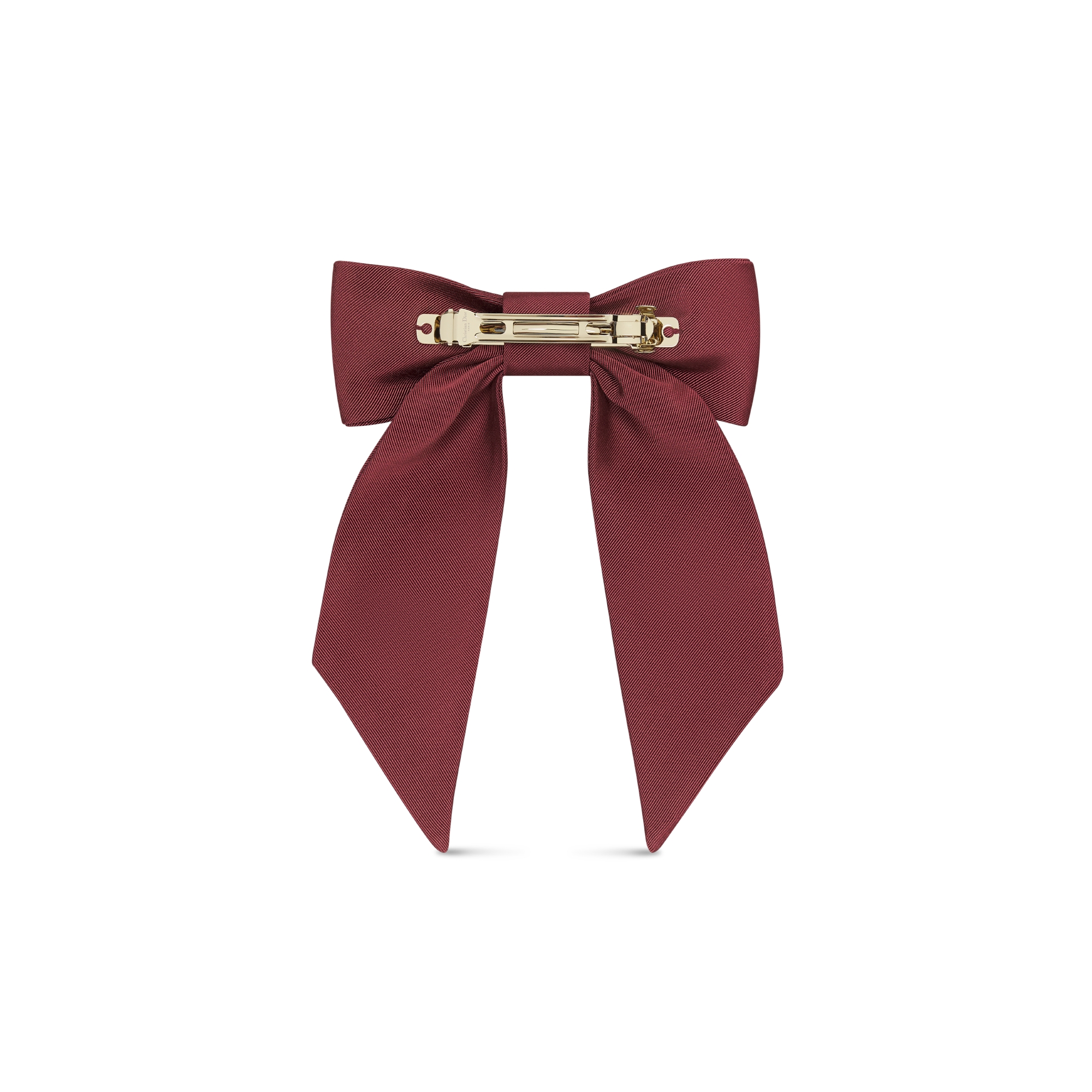 Dior Twist リボンバレッタ テクニカル ファブリック E08