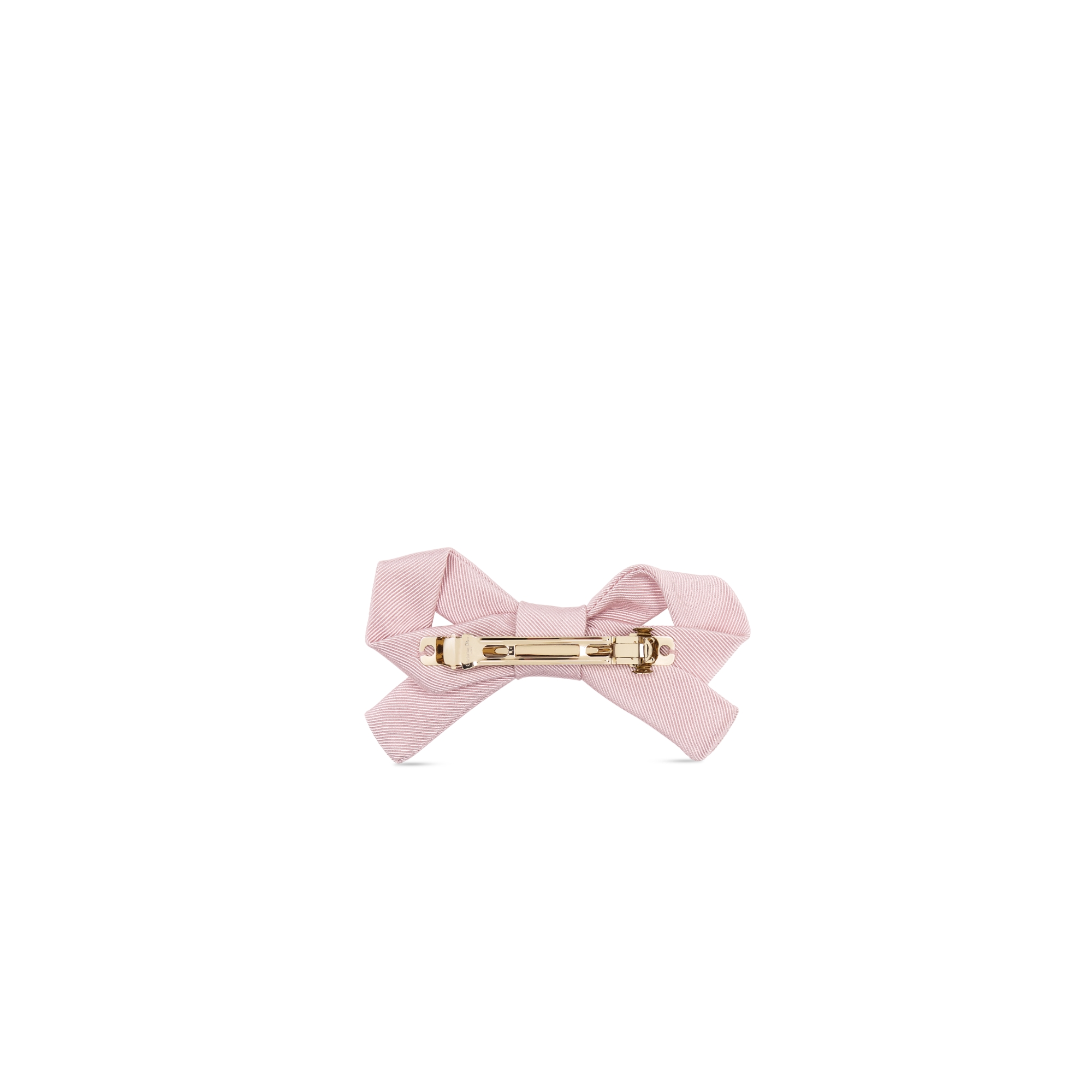 Diorissimo-haarspeld Vaalroze technische stof met ripslint-effect E08