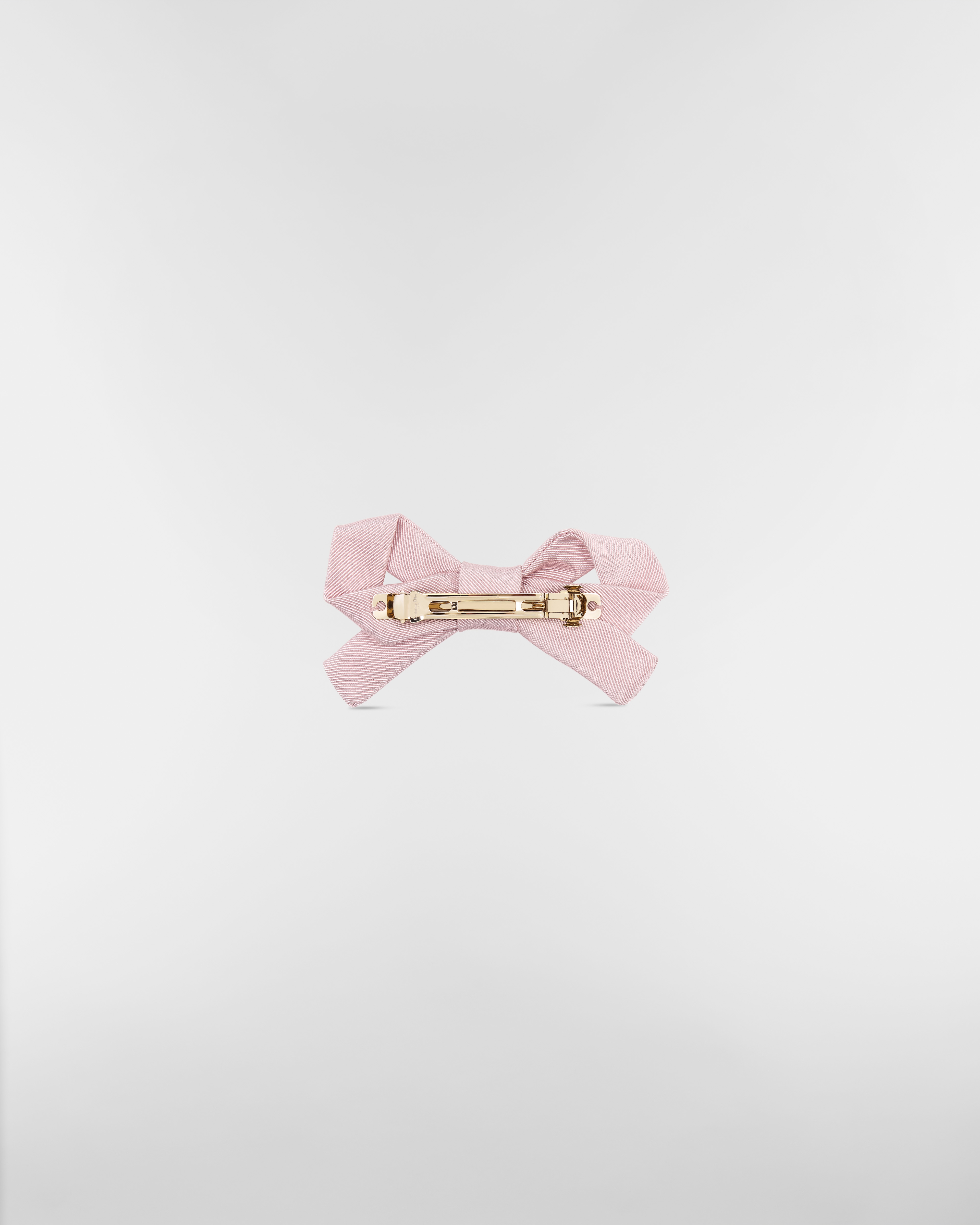 Diorissimo Barrette Pale Pink Grosgrain-Effect Technical Fabric E08