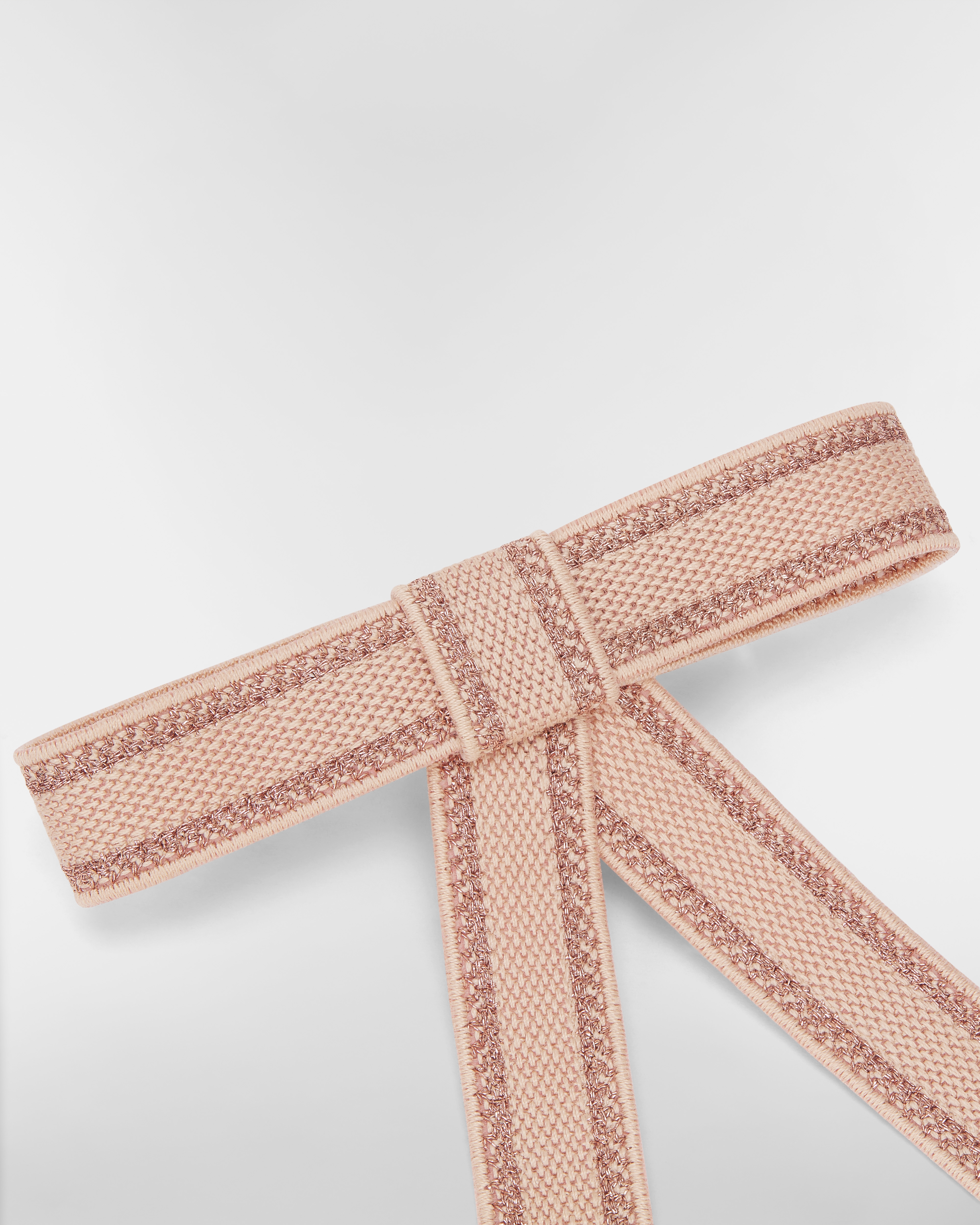 DIOR | Christian Diorエンブロイダリー Dior Twist リボンバレッタ