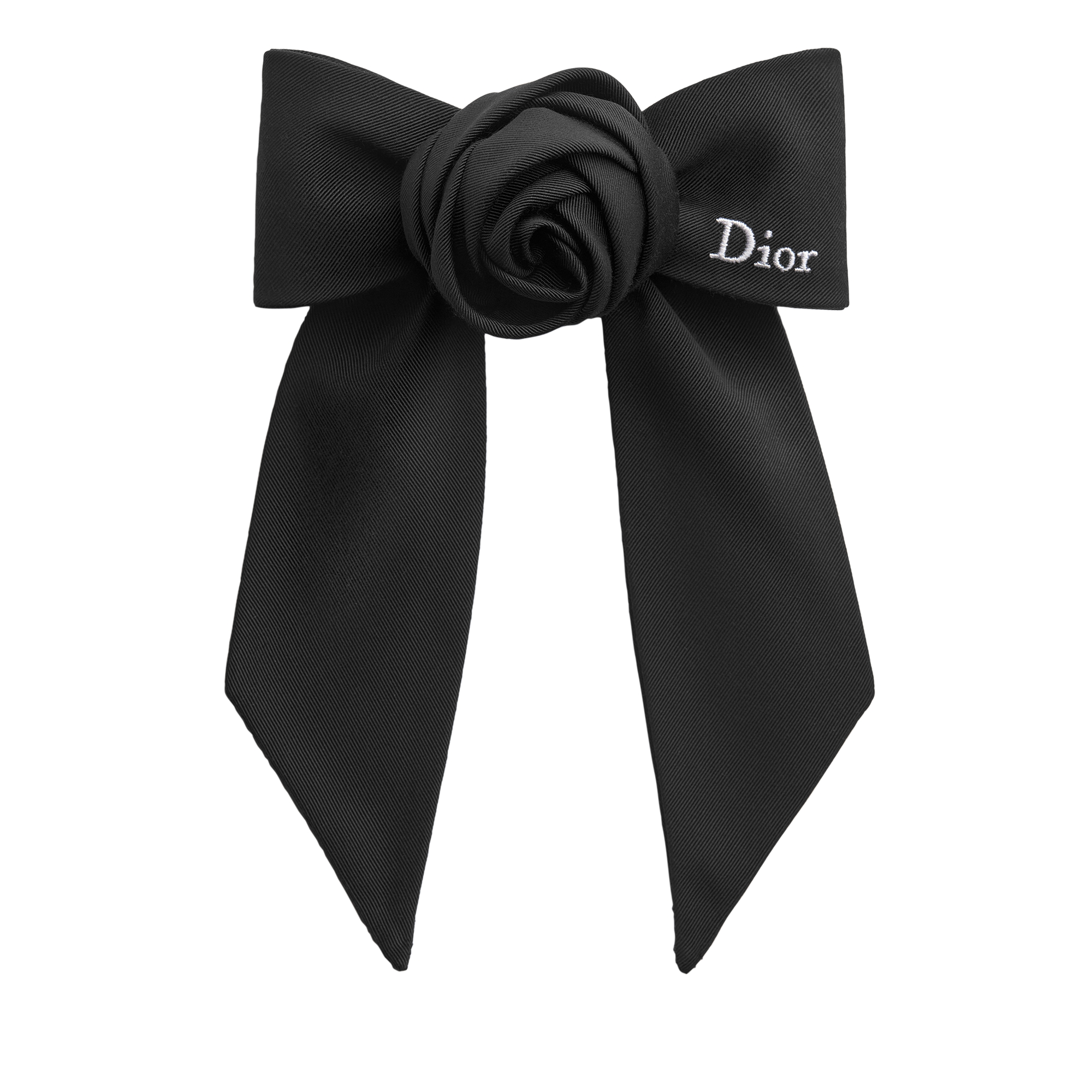 DIOR | Dior Twist リボンバレッタ グログラン エフェクト テクニカル