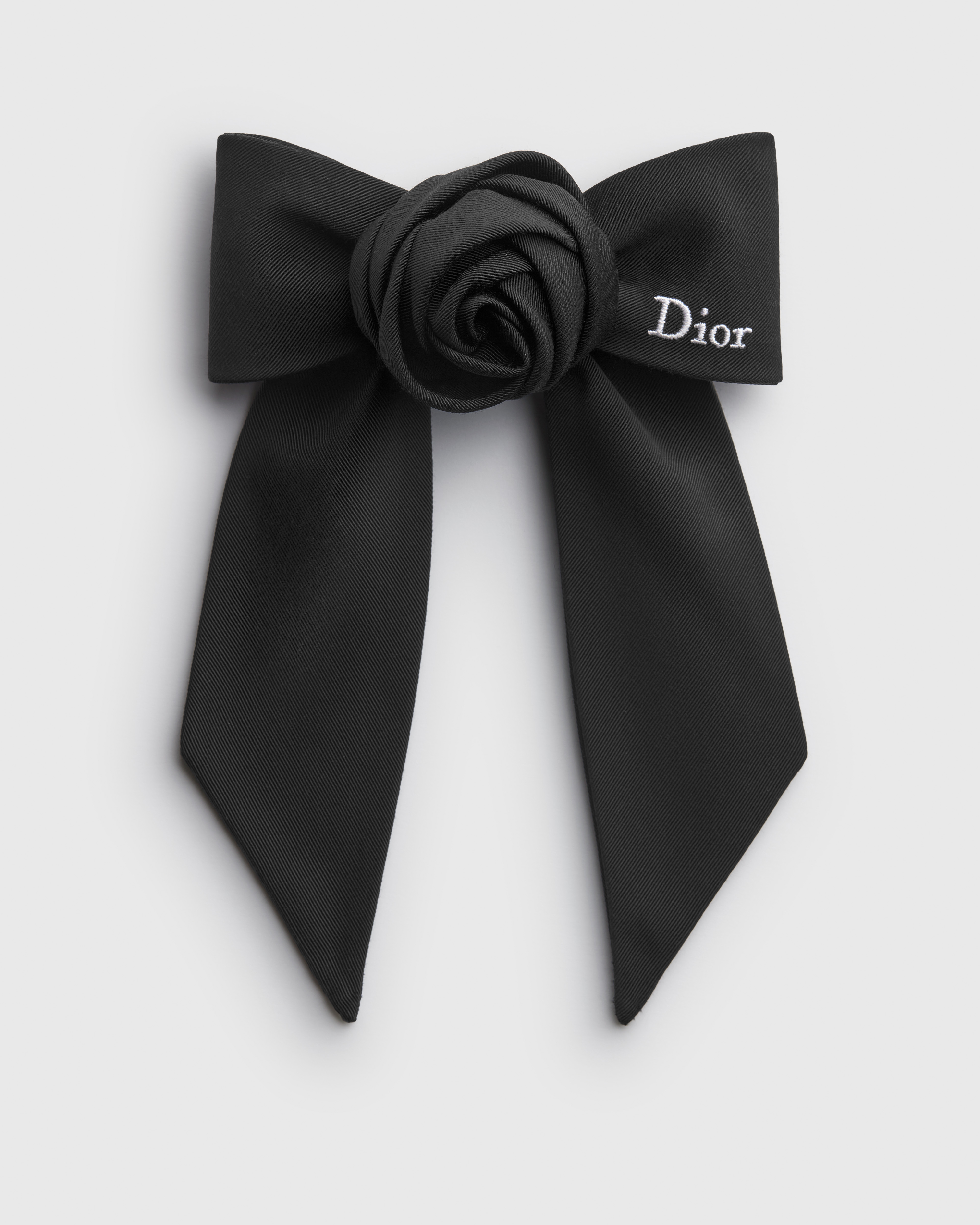 DIOR | Dior Twist リボンバレッタ グログラン エフェクト テクニカル