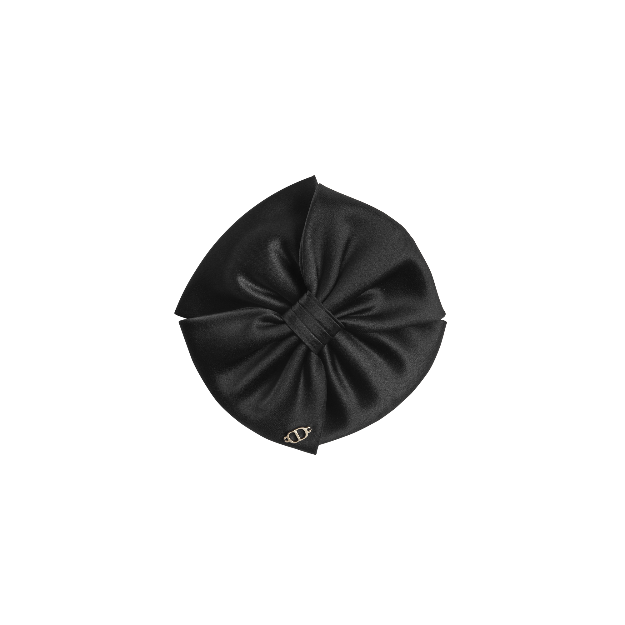  Cetim de seda preto