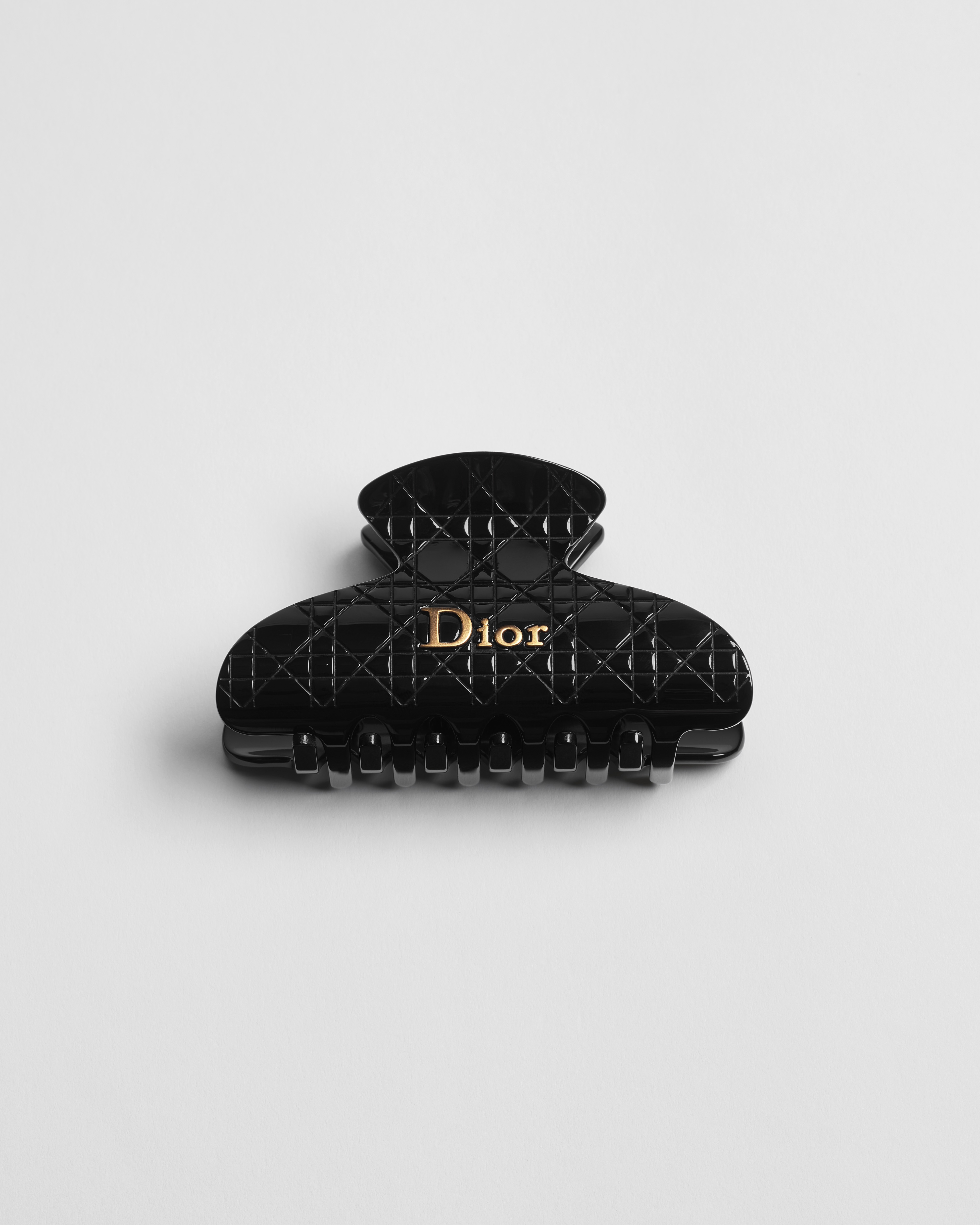 Cannage My EveryDior Claw Clip Black Acrylic E01