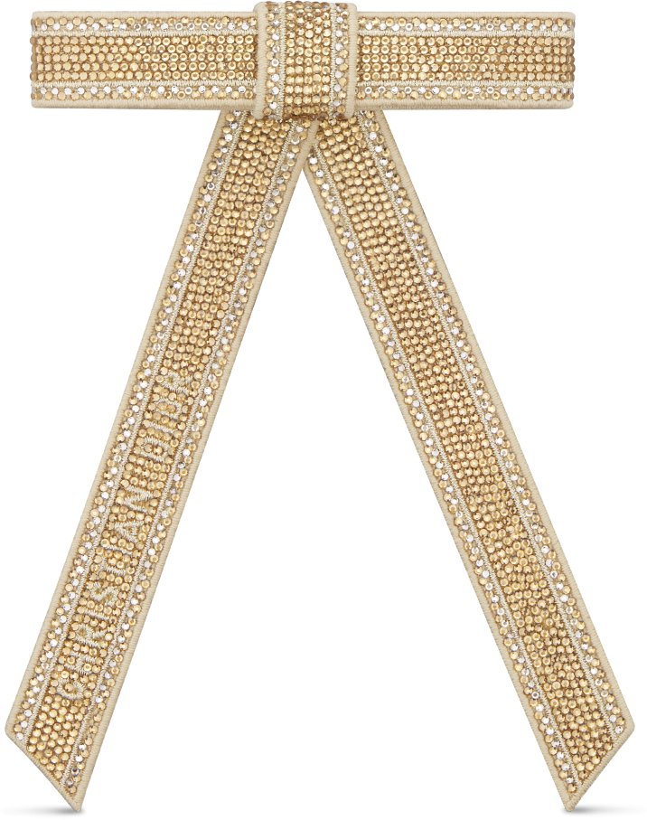 Dior Twist Schleife mit Christian Dior Stickerei aria_frontView aria_frontView