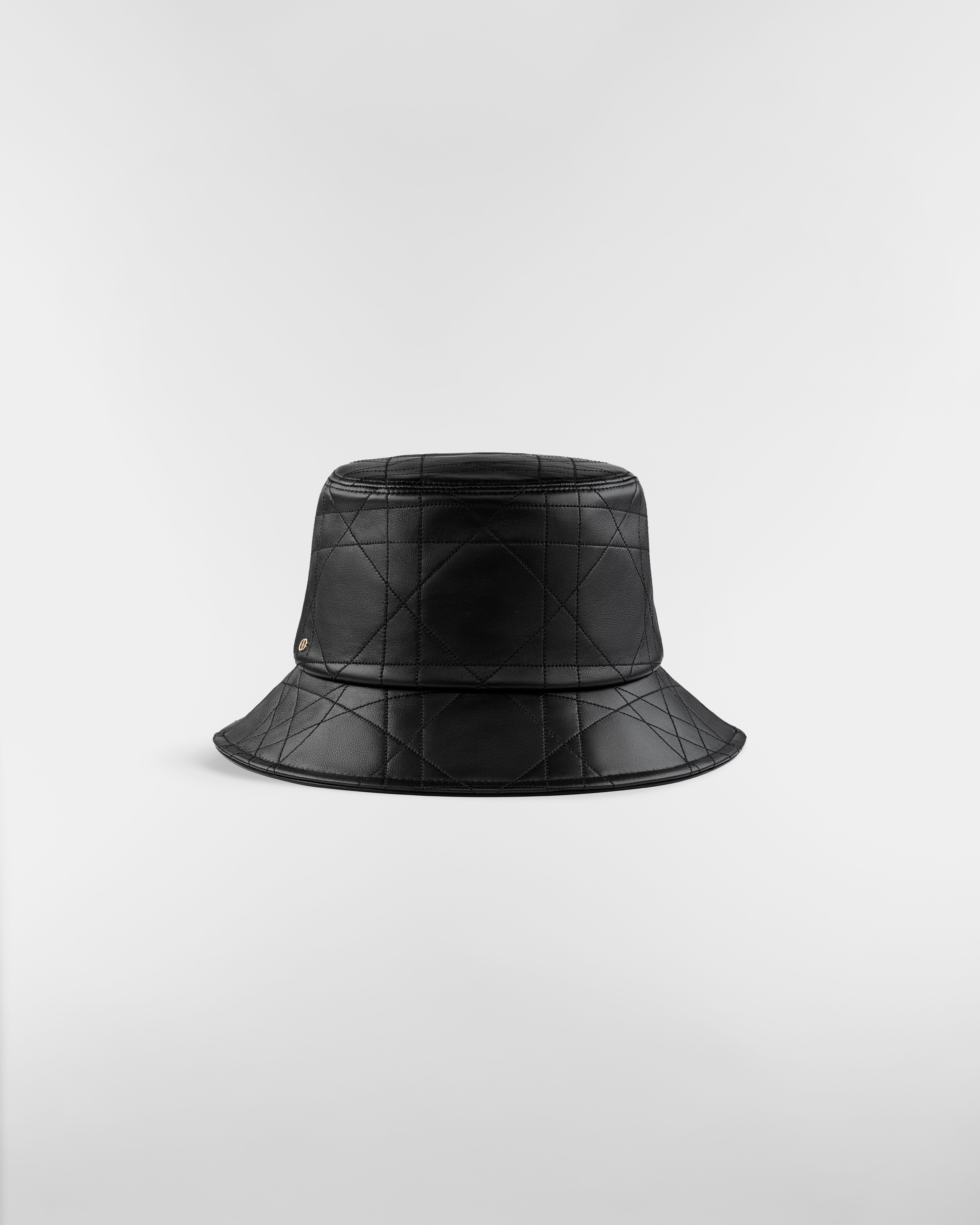Teddy-D Flat Cannage Bucket Hat mit schmaler Krempe