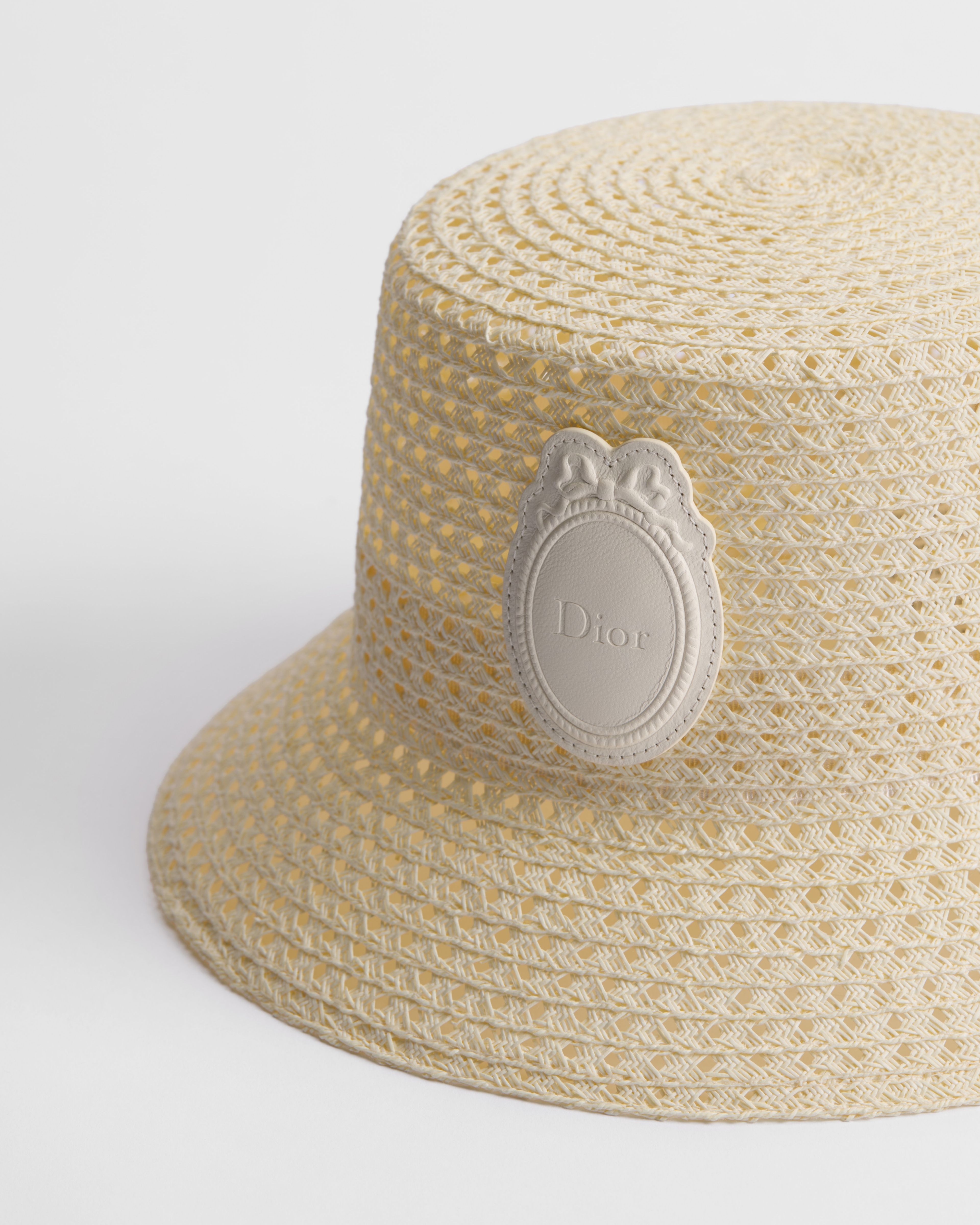 Dioriviera Dior Médaillon Teddy-D Small Brim Bucket Hat