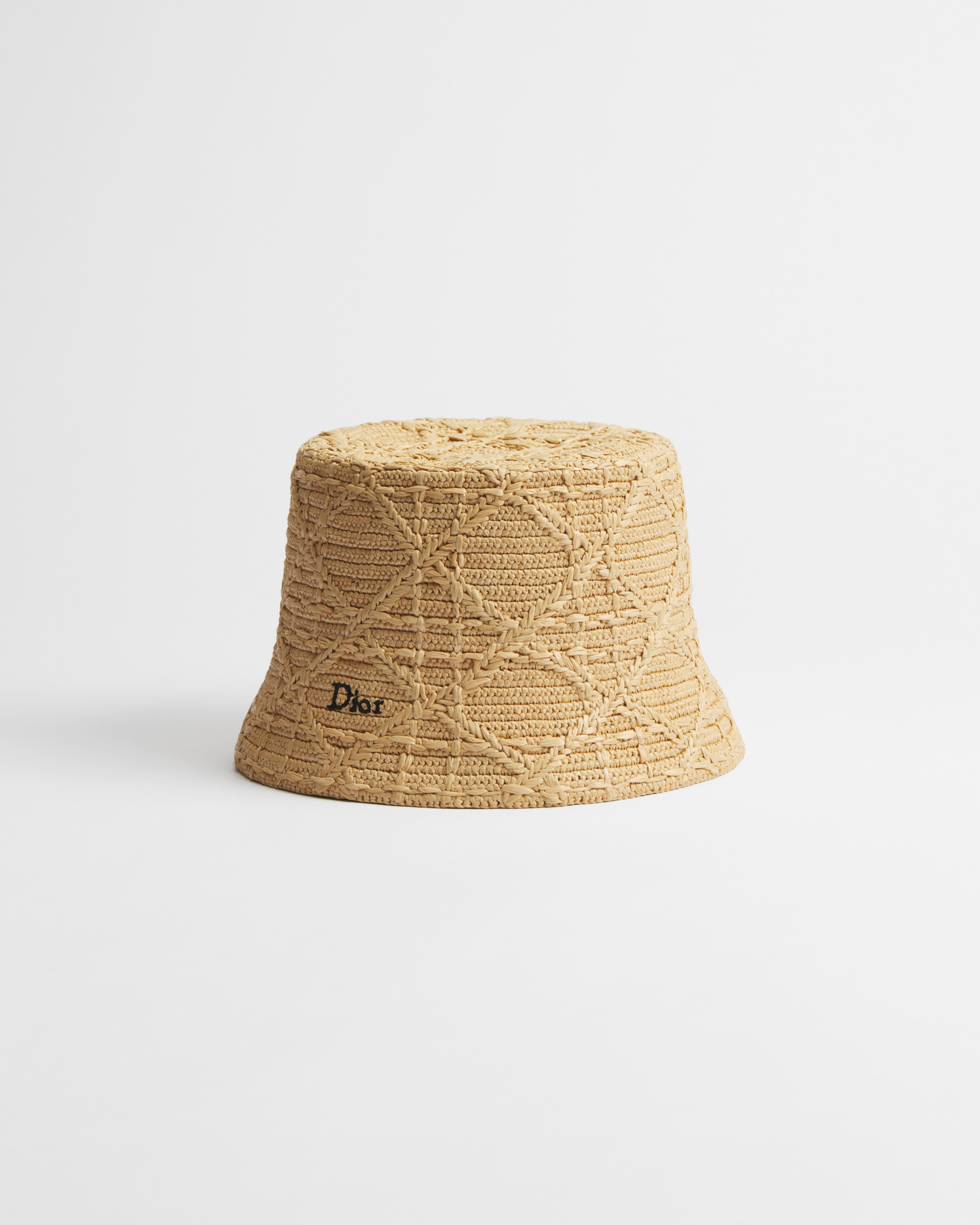 Dioriviera Cannage Teddy-D Small Brim Bucket Hat