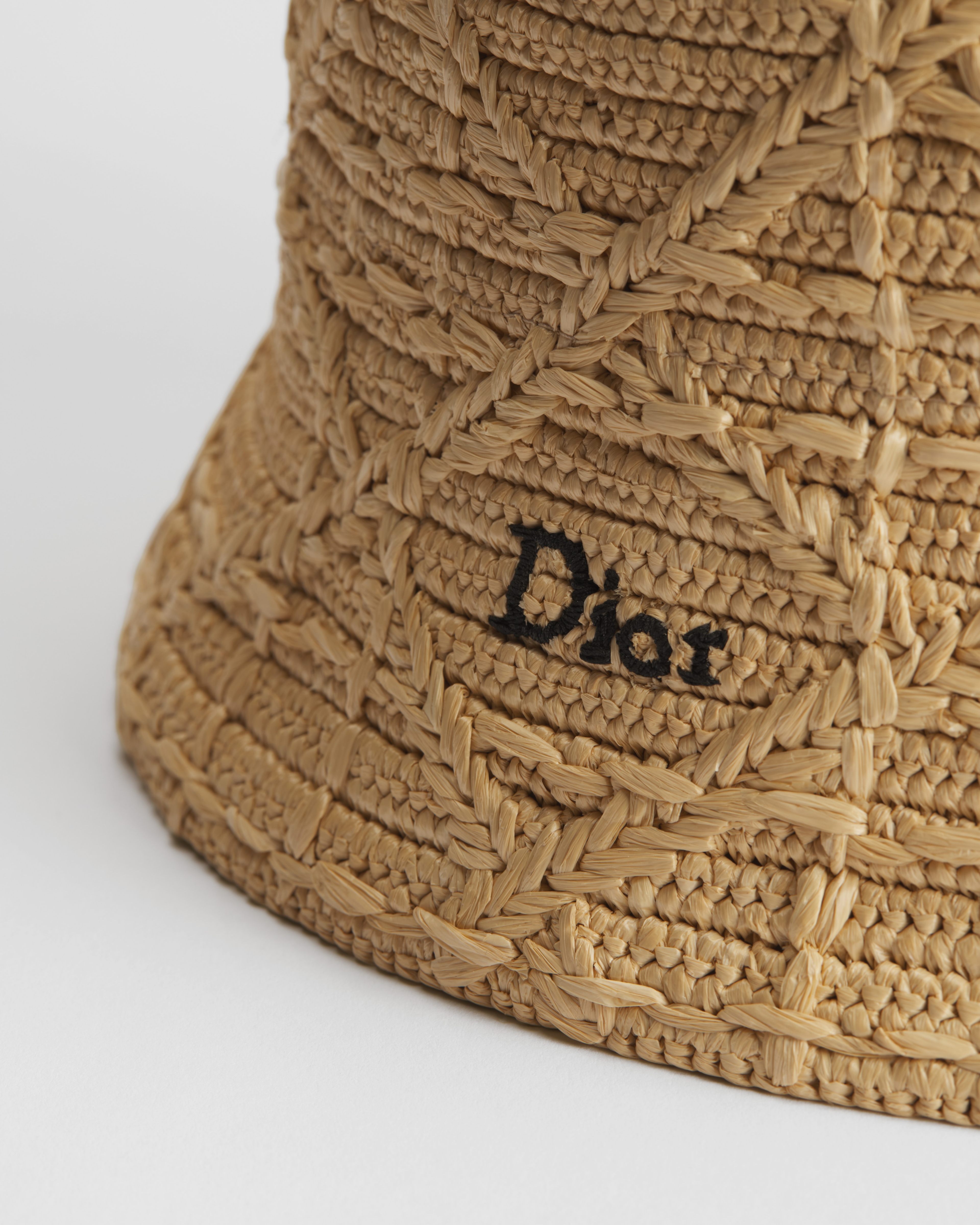 Dioriviera Cannage Teddy-D Small Brim Bucket Hat