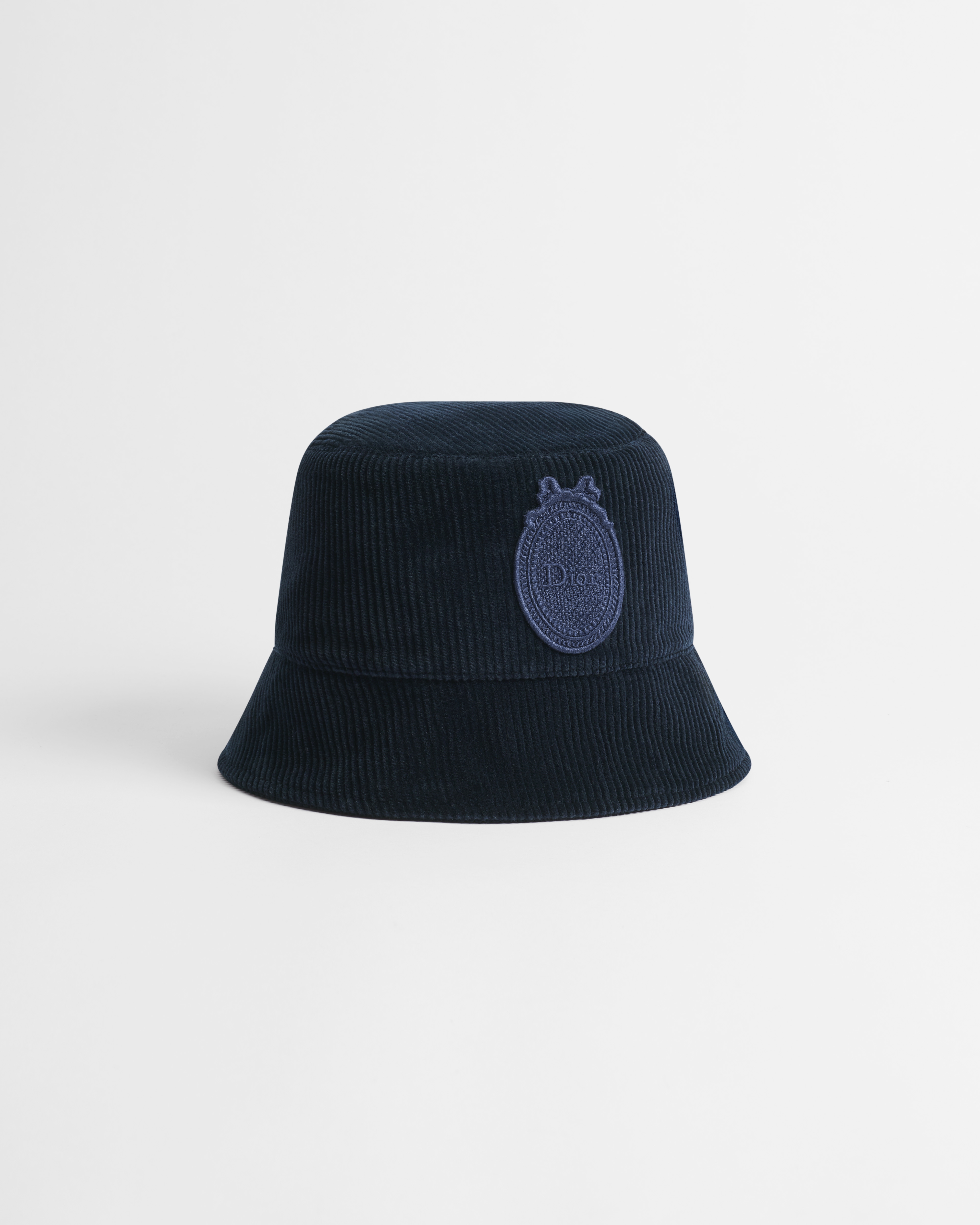 Dior Médaillon Teddy-D Bucket Hat mit kurzer Krempe