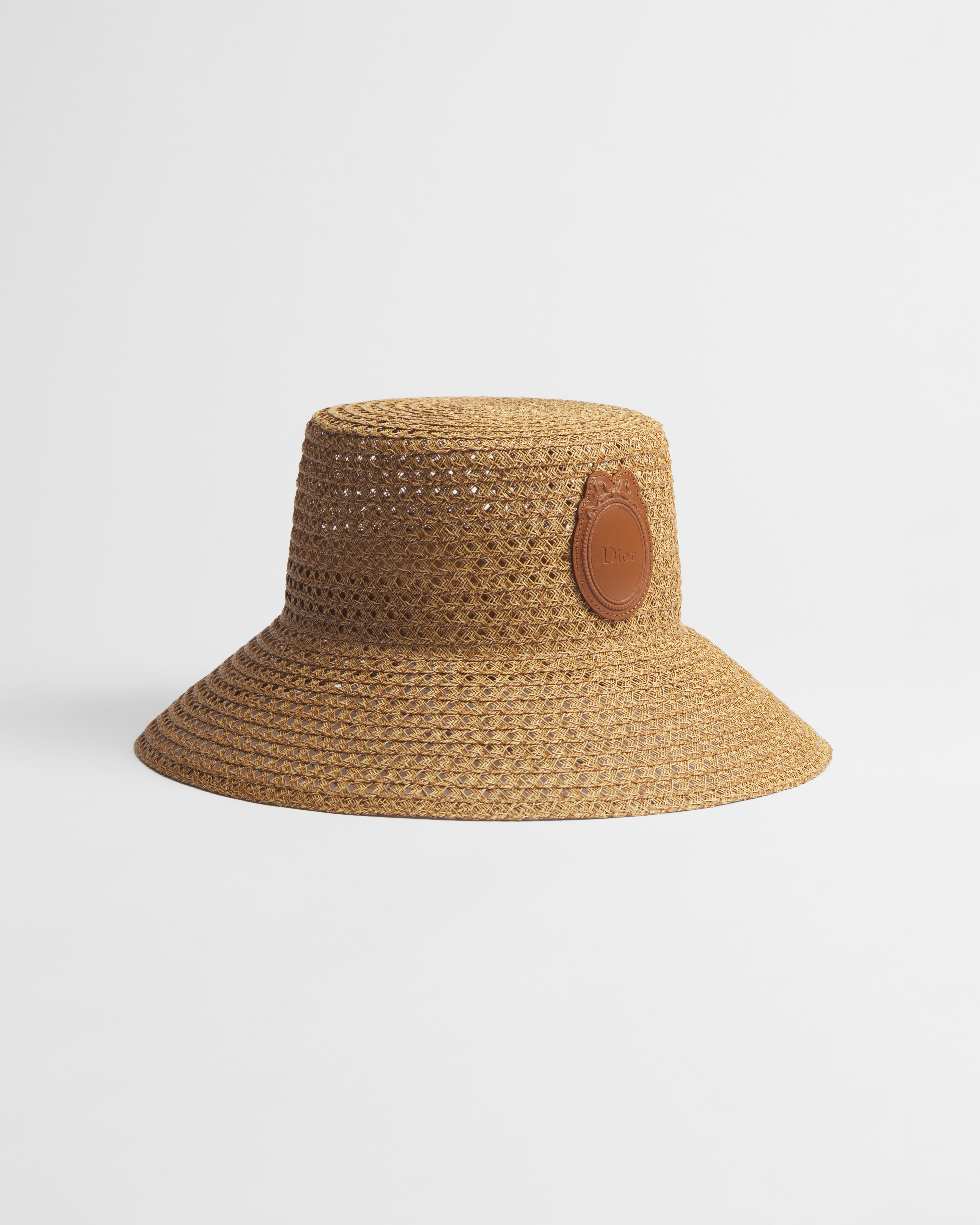 Cappello a tesa larga Dior Médaillon Teddy-D Dioriviera