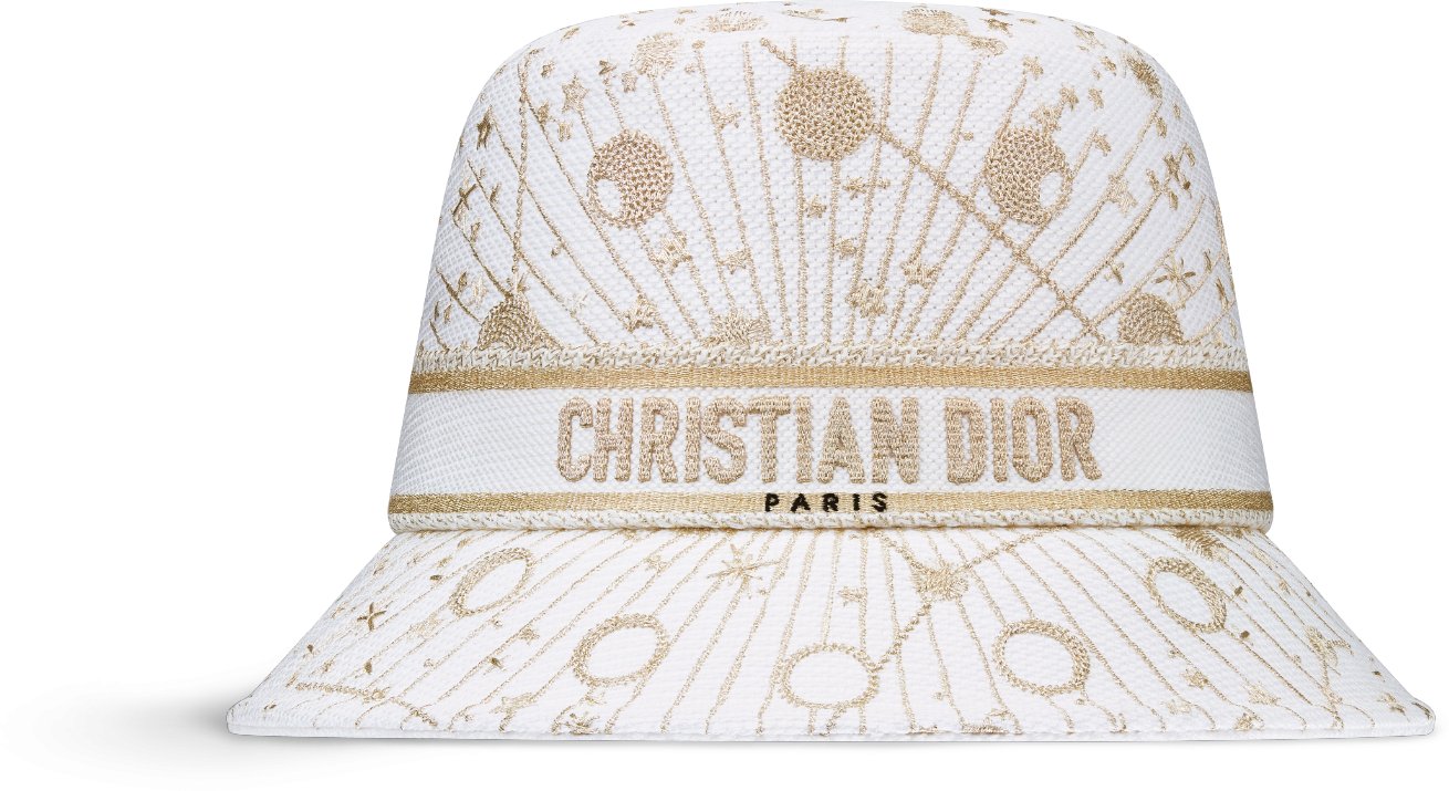 D-Bobby Dior Astral Small-Brim Bucket Hat