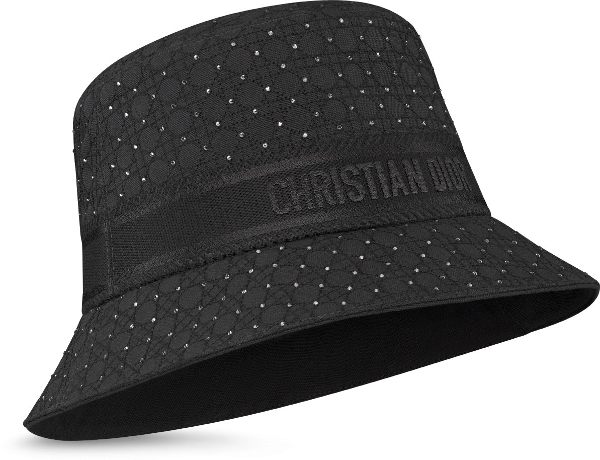 D-Bobby Cannage Small Brim Bucket Hat Three quarter closed view