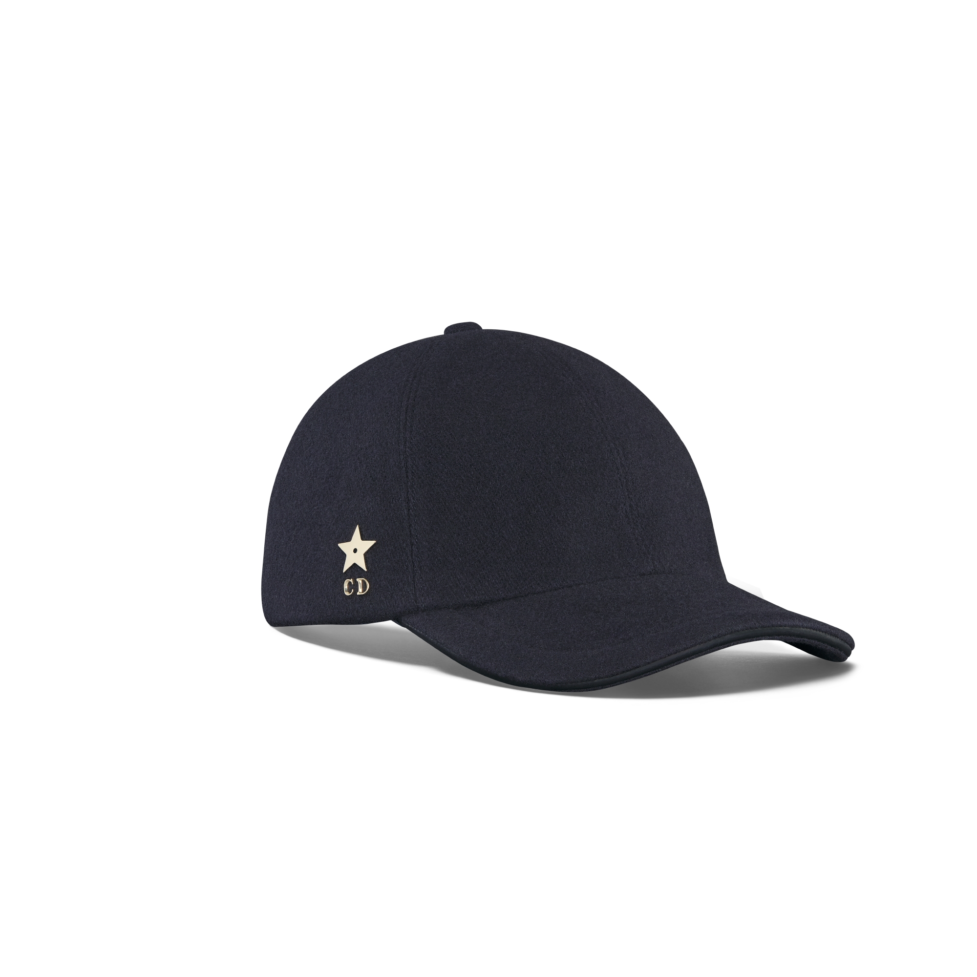 Casquette D-Player Laine bleu foncé E03