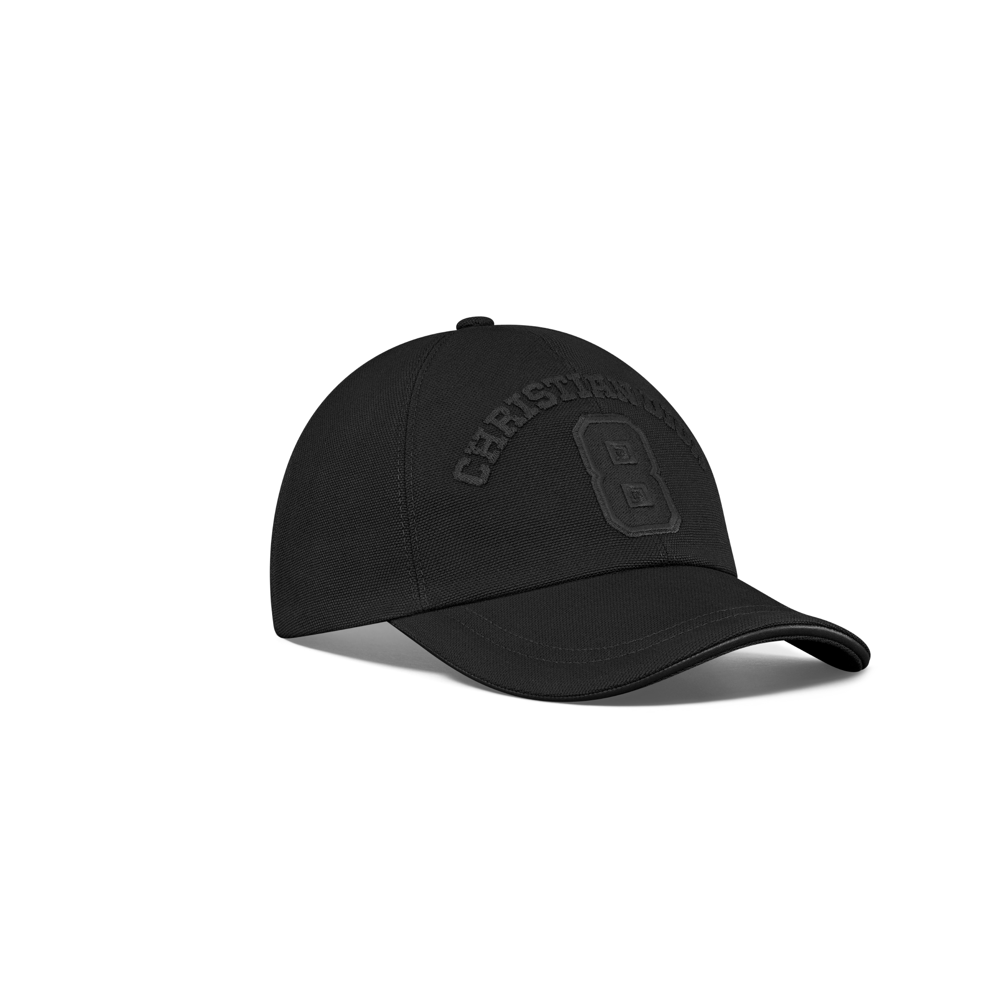 Casquette D-Player Toile de coton noir E03