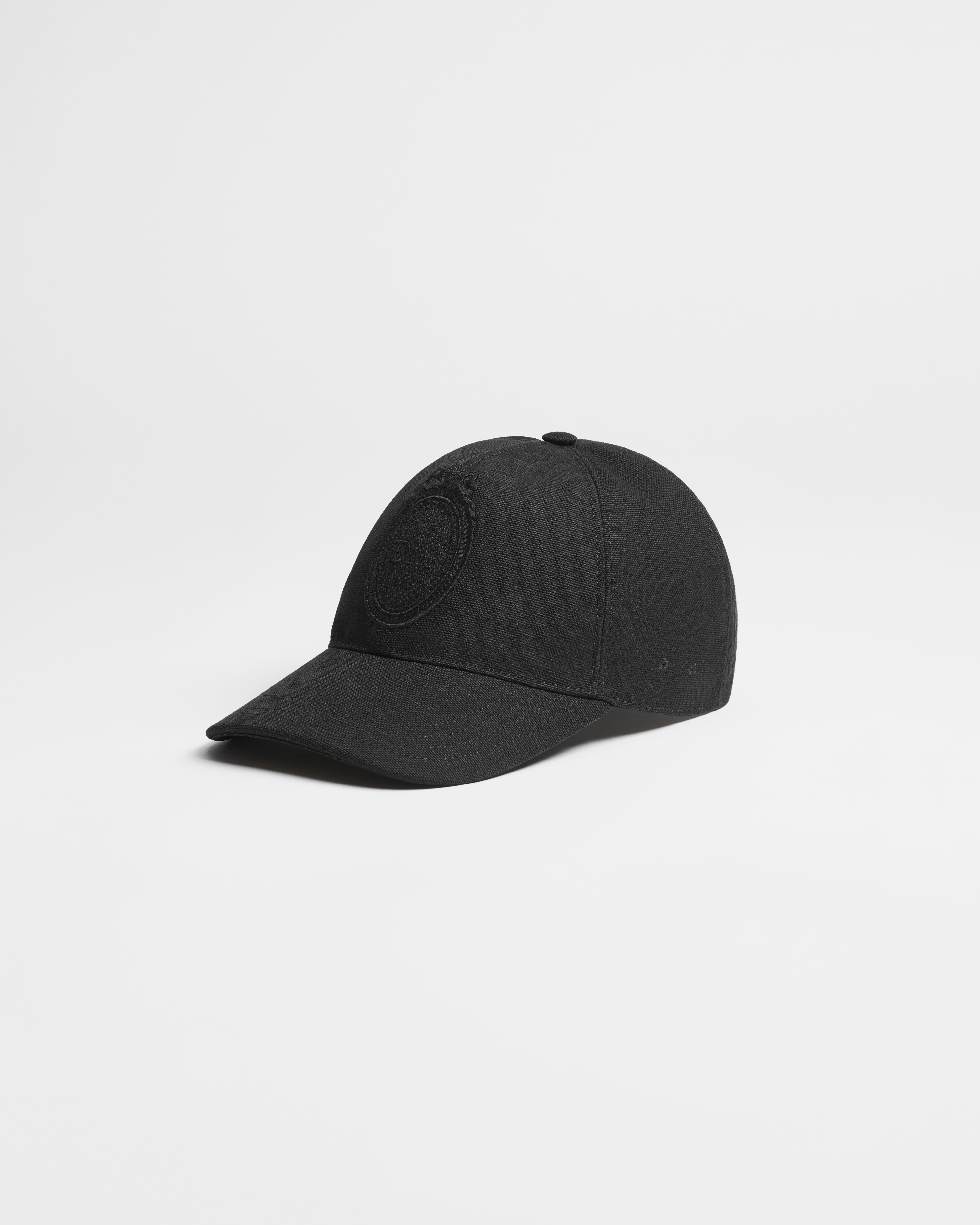 Dior Médaillon D-Player Cap Black Cotton E03