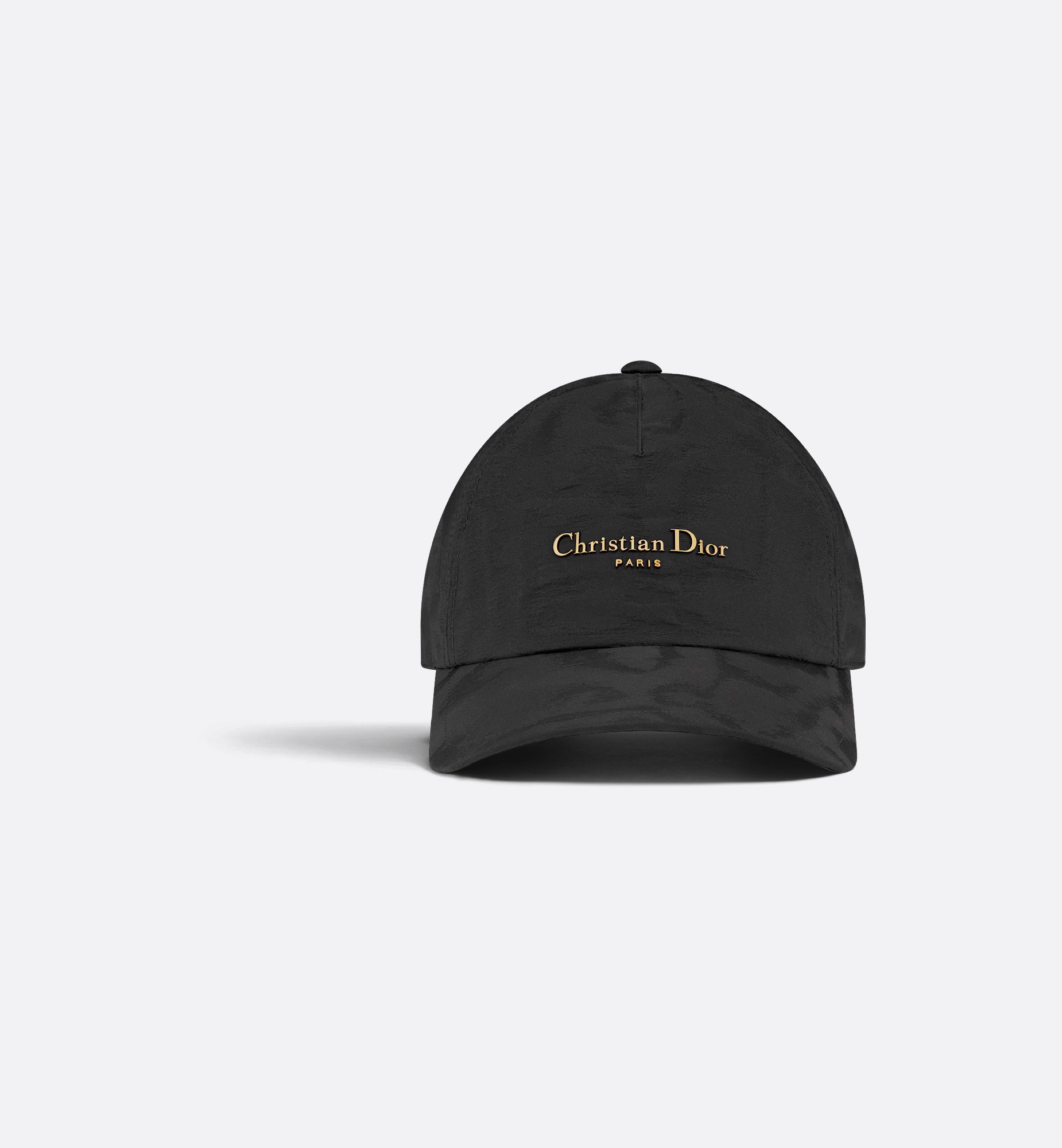 D-Player Cap Black Technical Moiré | DIOR D-Player Cap Black Technical Moiré | DIOR