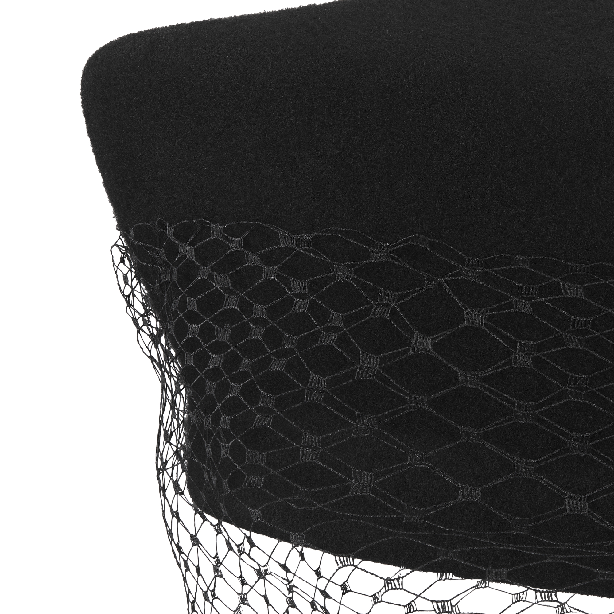 Dior Century Beret with Veil