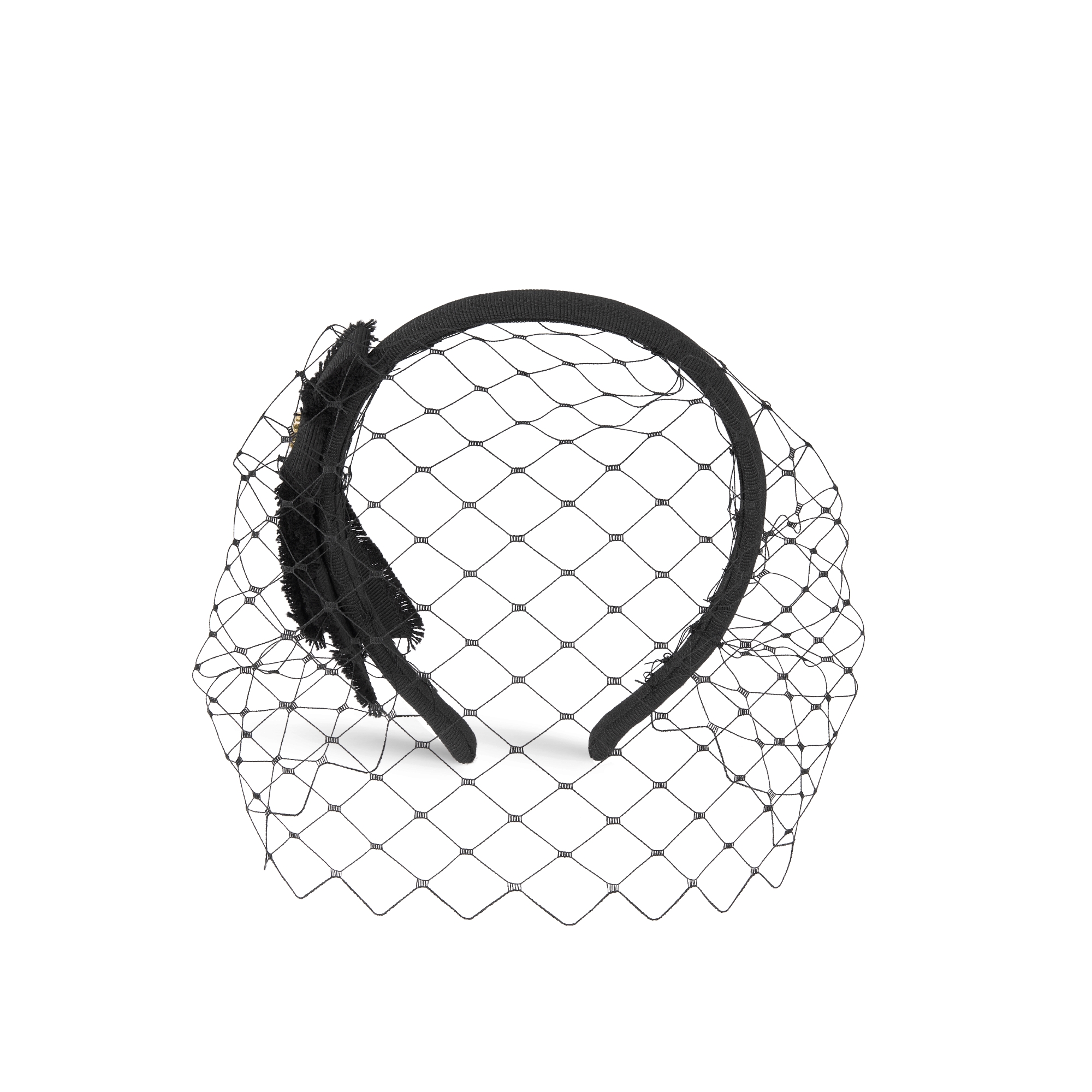 LICHENGTAI Cerchietto Halloween Con Velo Nero E Fiori - Copricapo Floreale Per Donna - 5